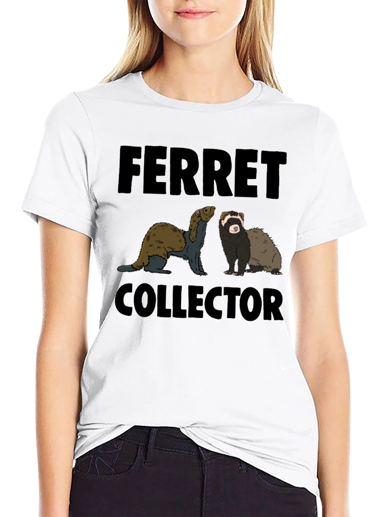 Ferret Collector Graphic T-Shirt