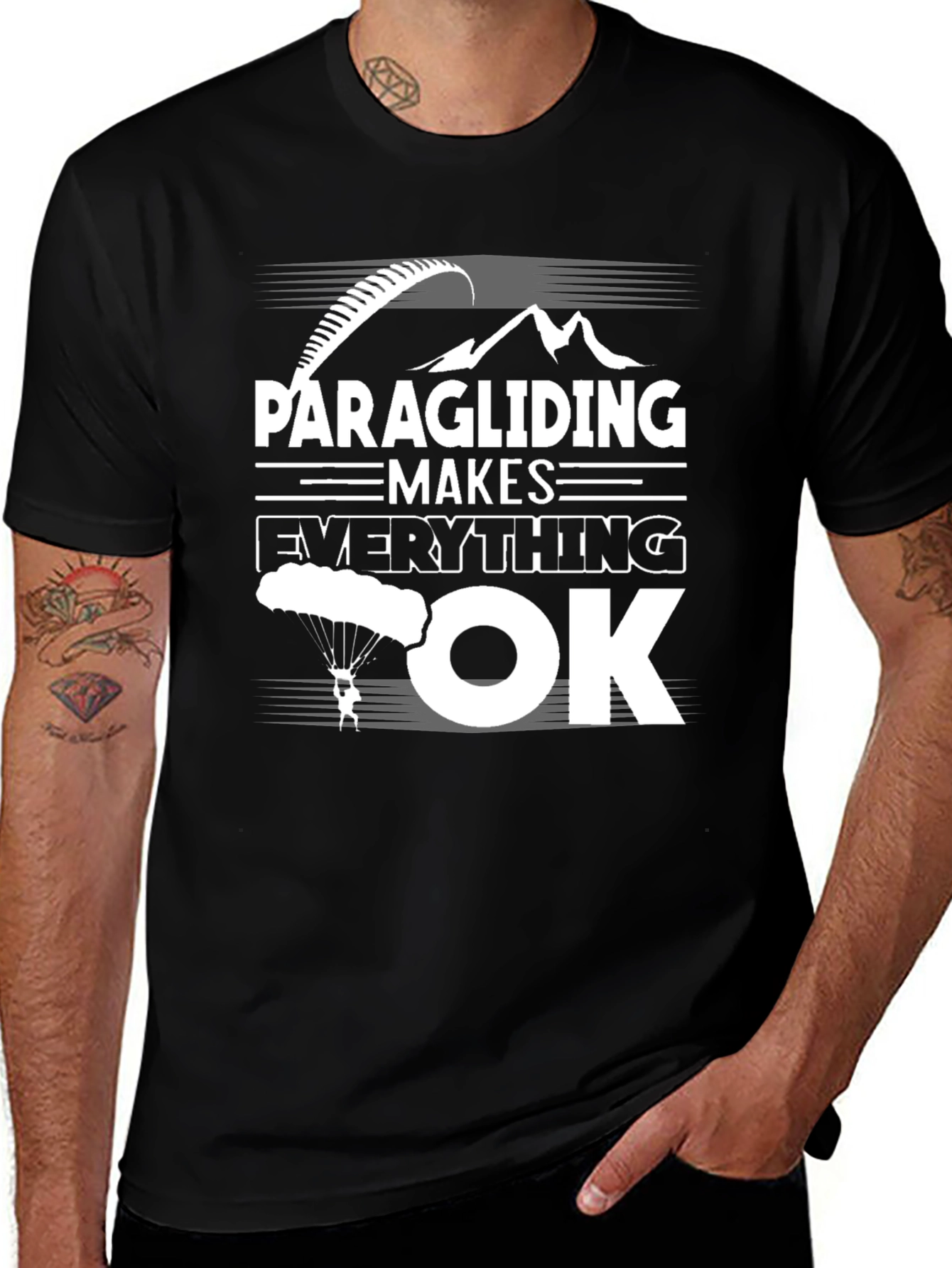 Paragliding Makes Everything OK T-Shirt