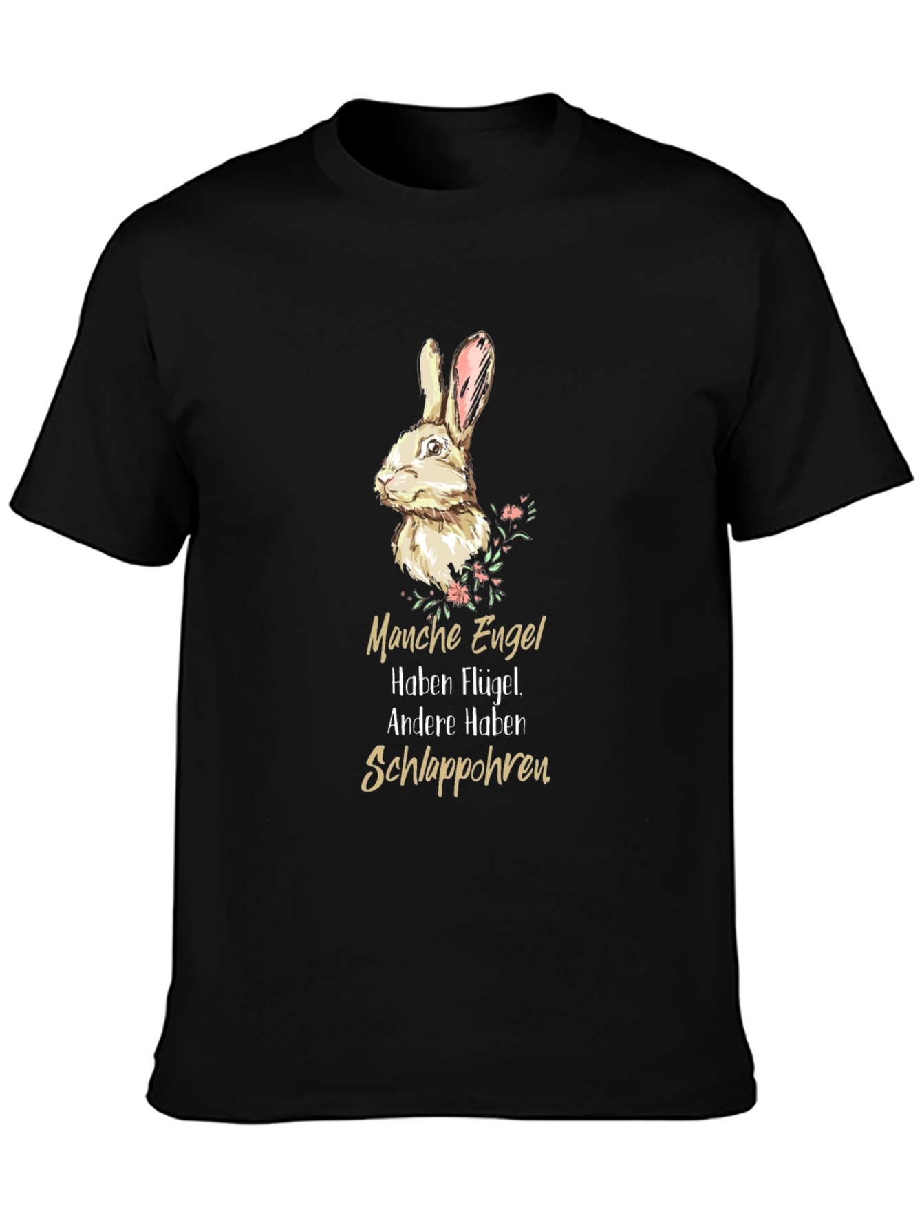 Bunny Rabbit T-Shirt - Manche Engel Design