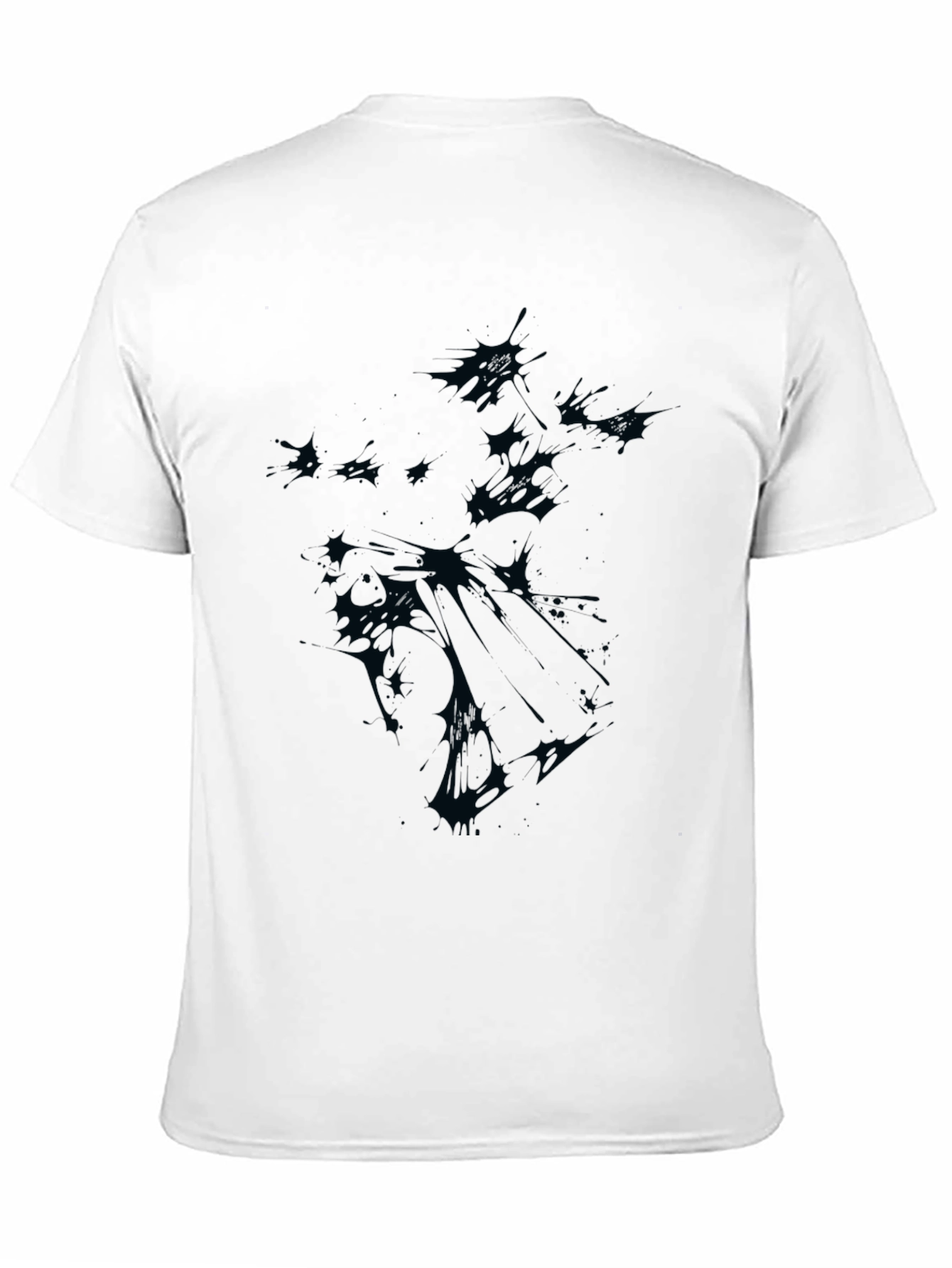 Mens Black Graphic T-Shirt