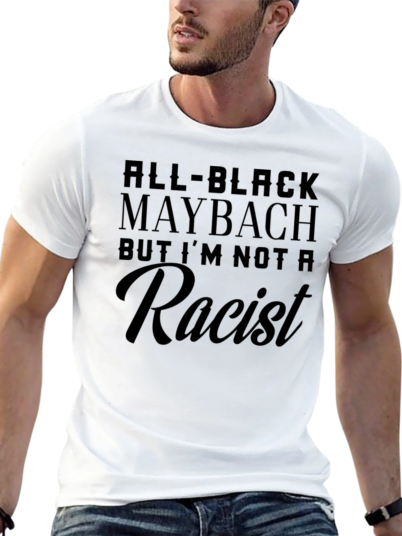 All Black Maybach Novelty Tee