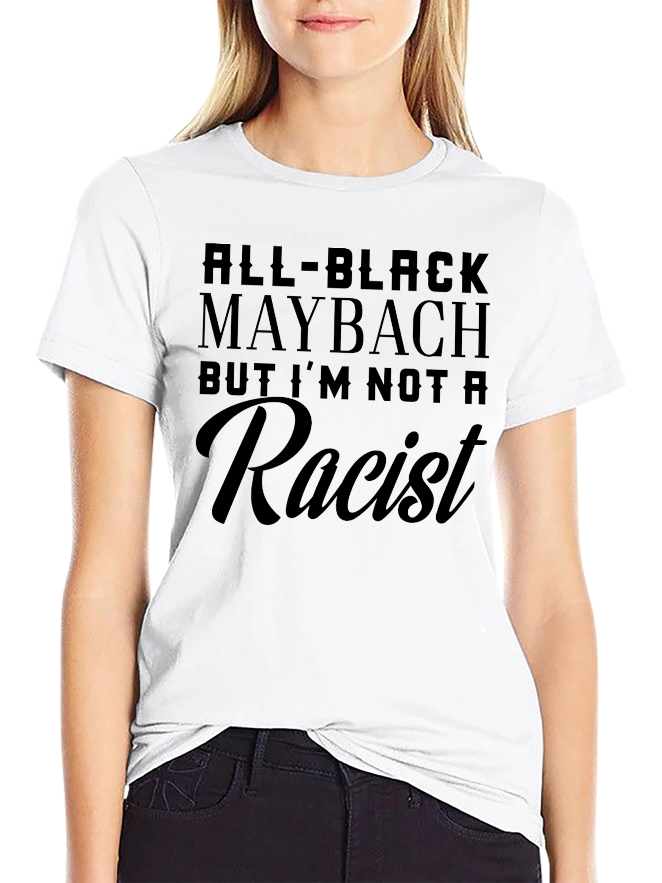 All Black Maybach Novelty Tee