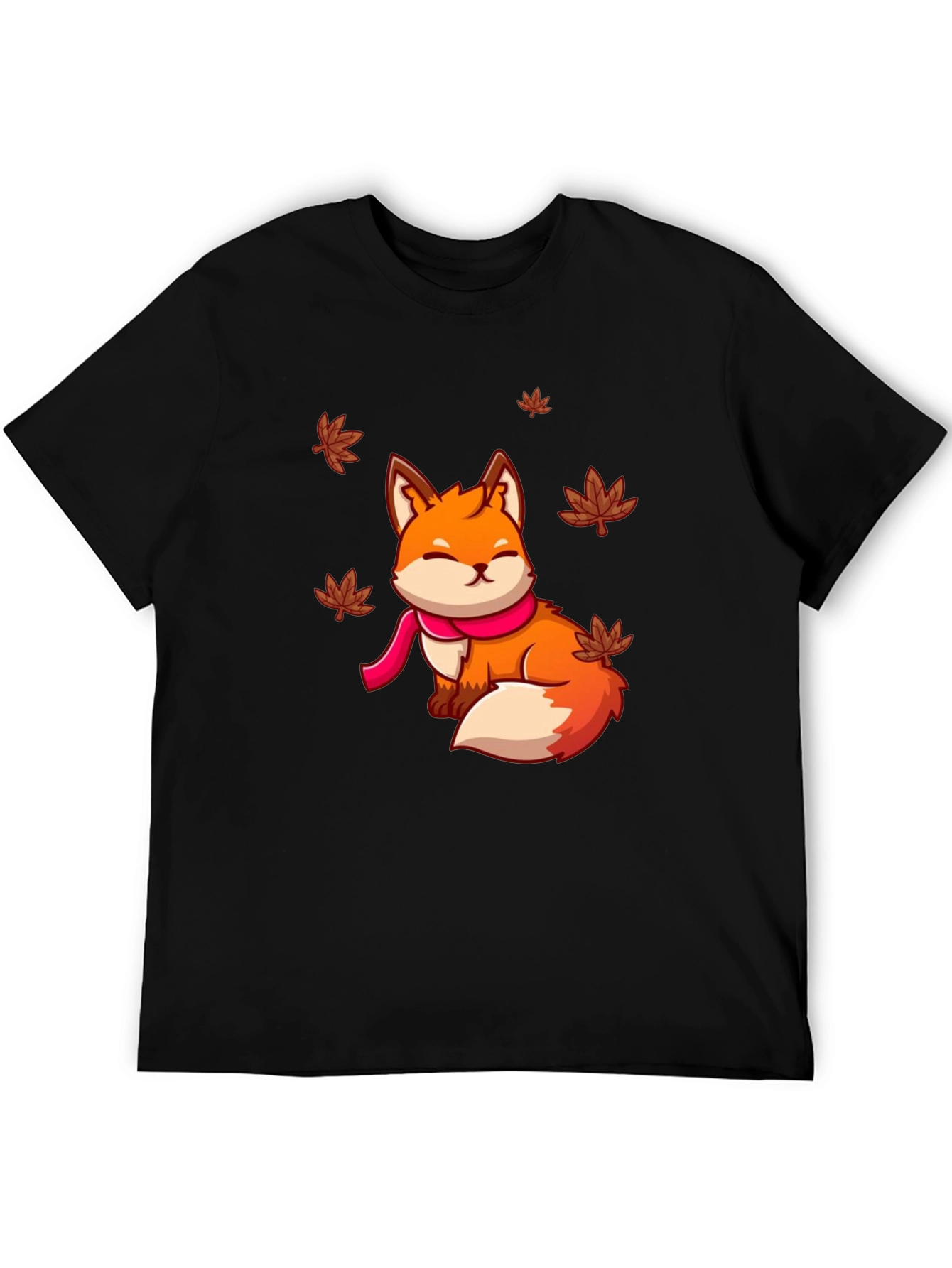 Cute Fox Autumn T-Shirt - Unisex Graphic Tee