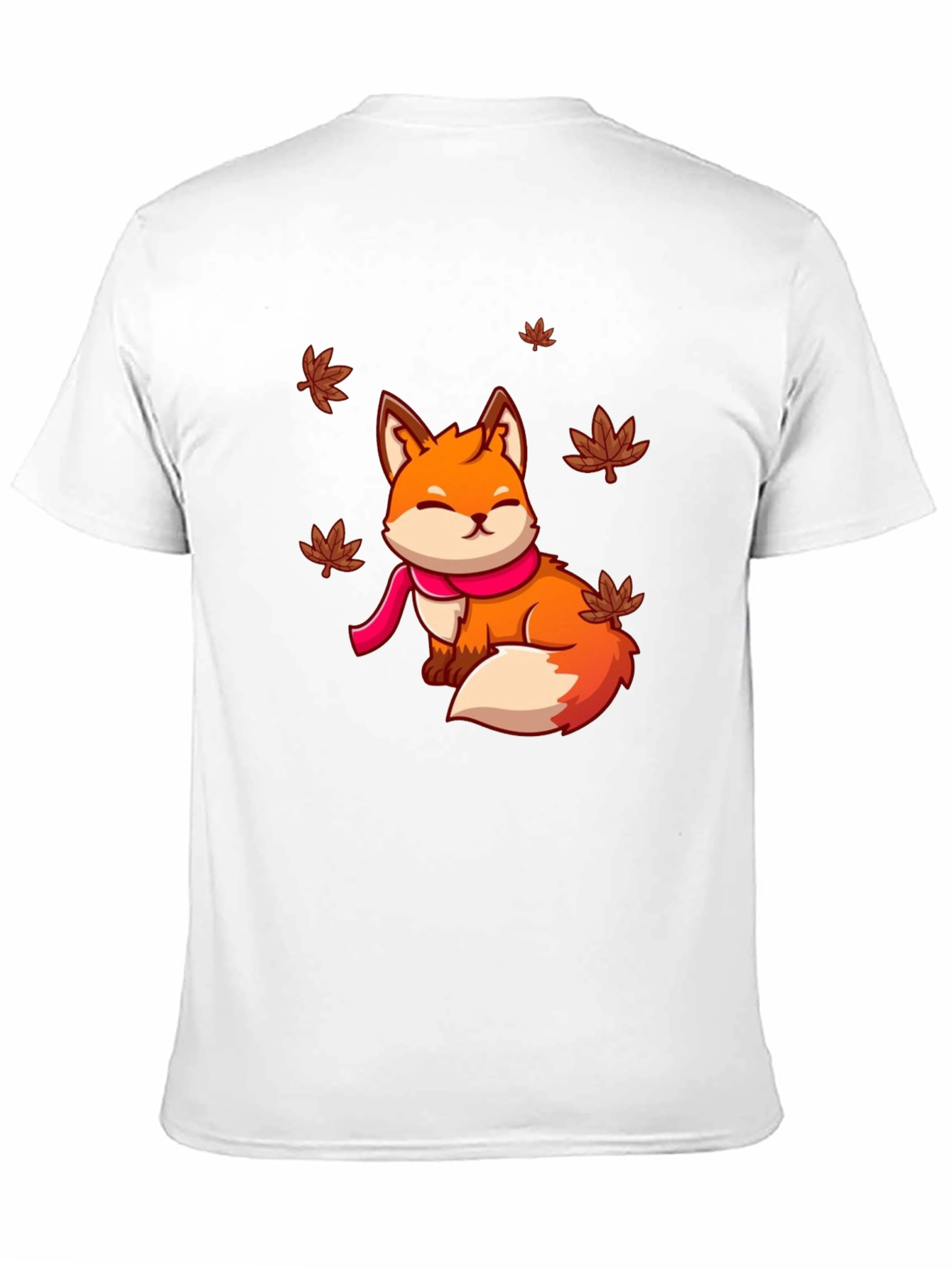 Cute Fox Autumn T-Shirt - Unisex Graphic Tee