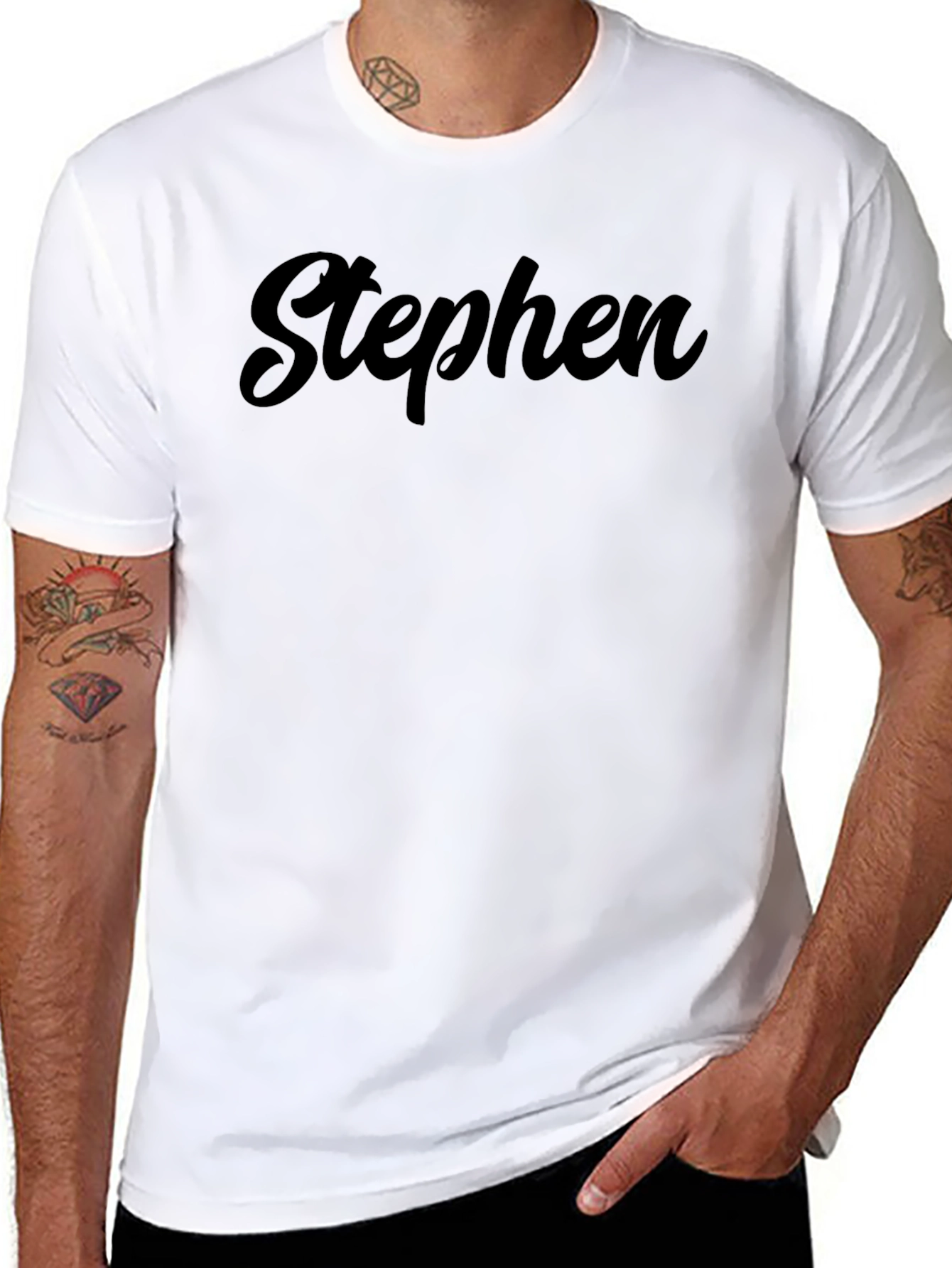 Personalized Stephen T-Shirt - Classic Style