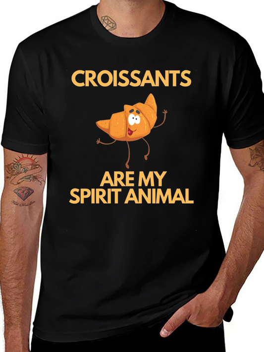 Croissants Are My Spirit Animal T-Shirt