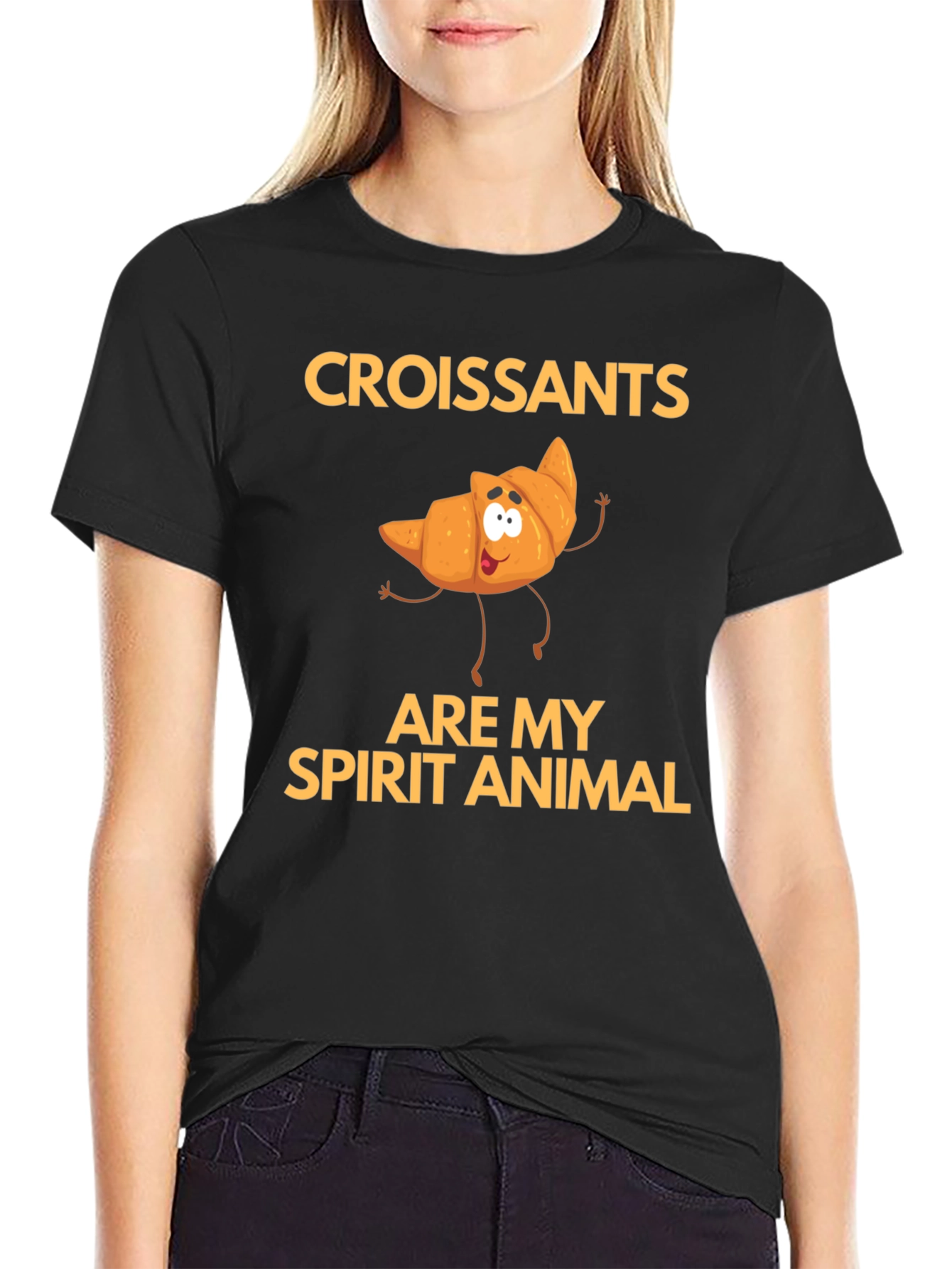 Croissants Are My Spirit Animal T-Shirt