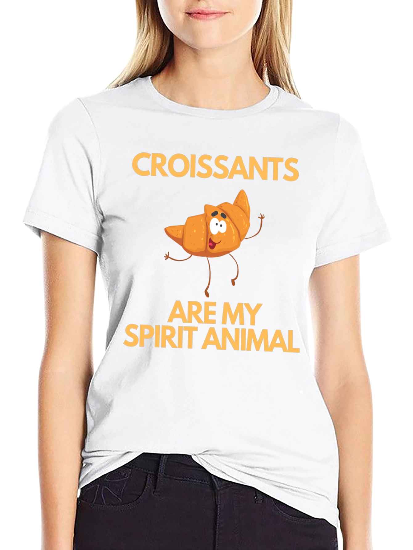 Croissants Are My Spirit Animal T-Shirt