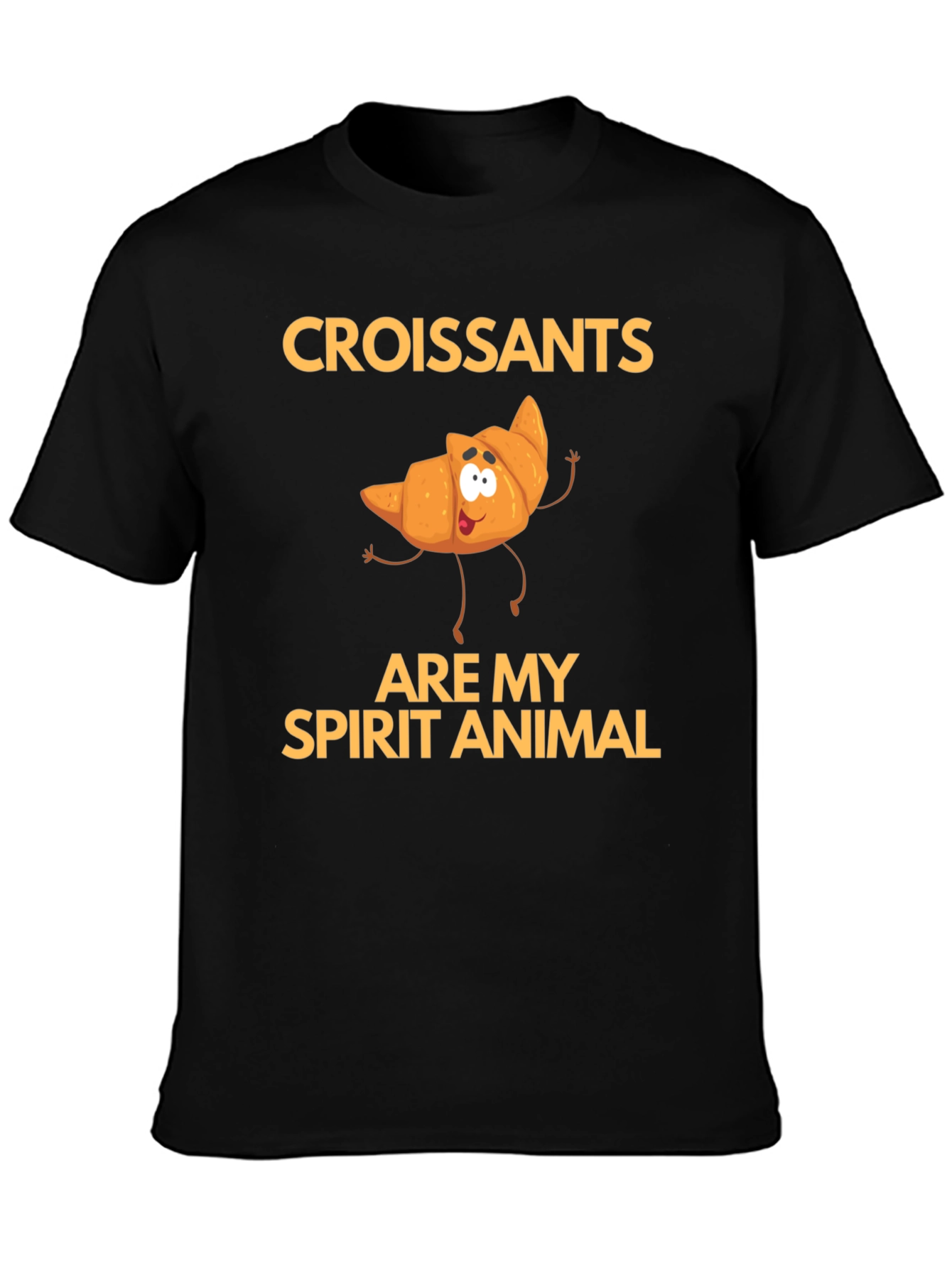 Croissants Are My Spirit Animal T-Shirt