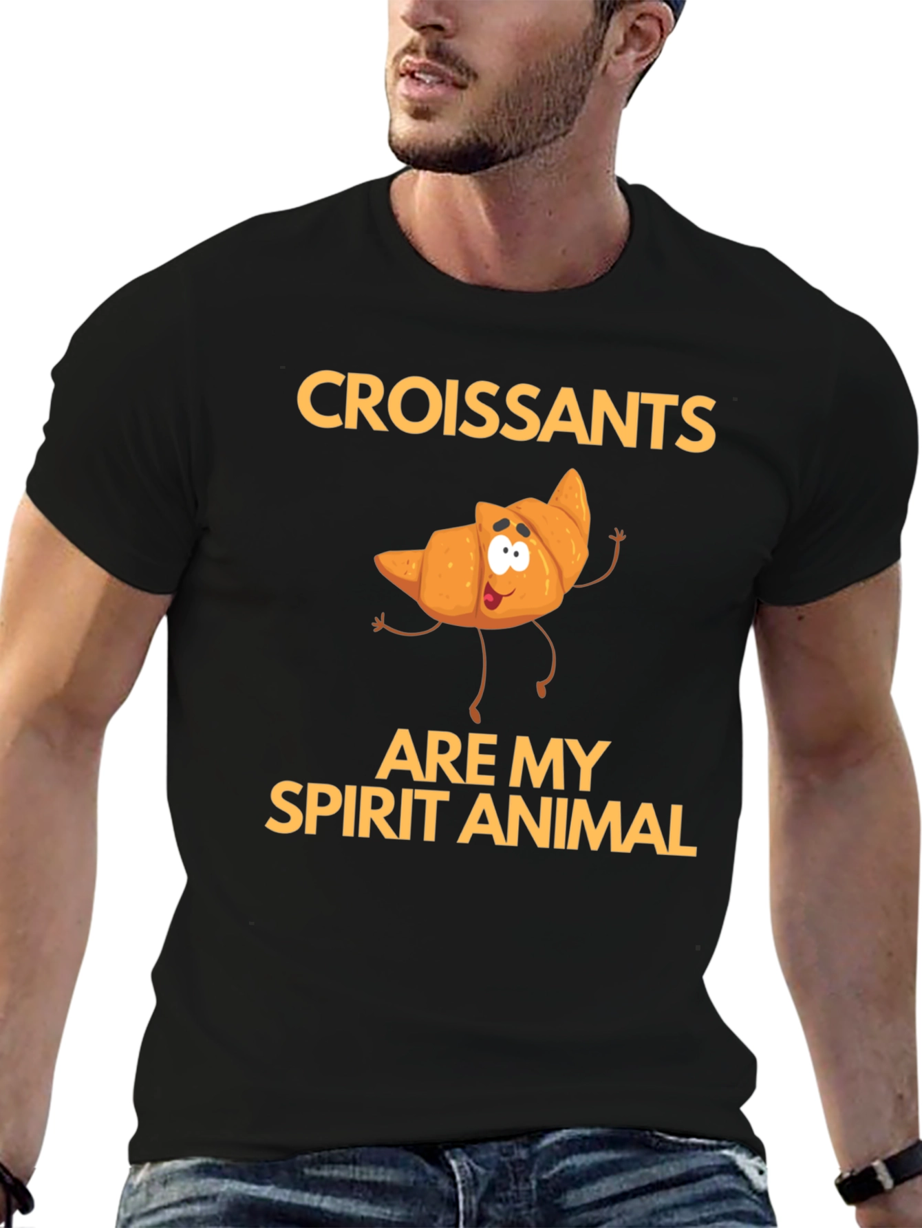 Croissants Are My Spirit Animal T-Shirt