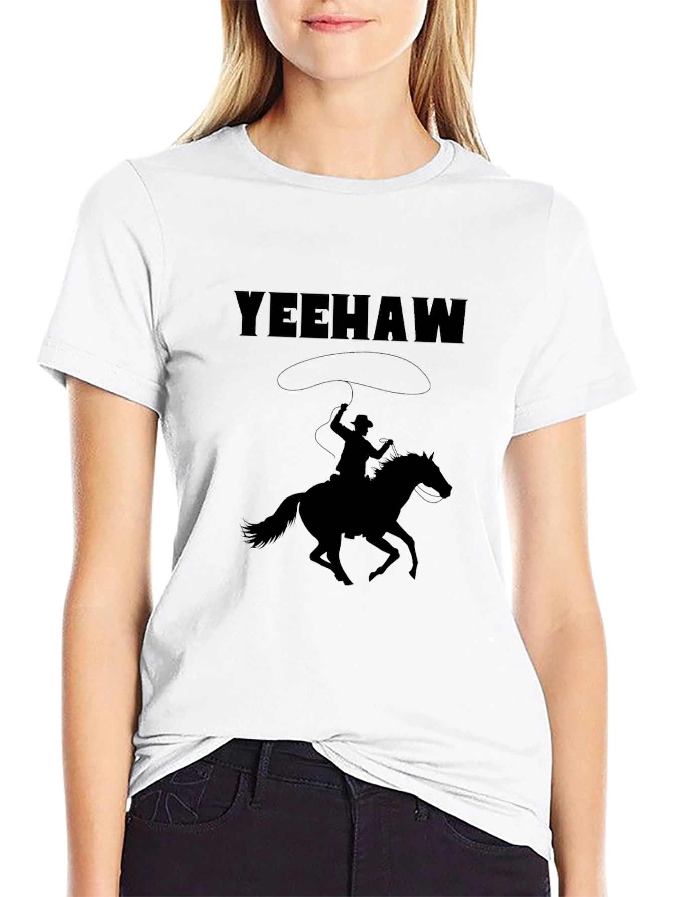 Yeehaw Cowboy T-Shirt - Western Style Graphic Tee