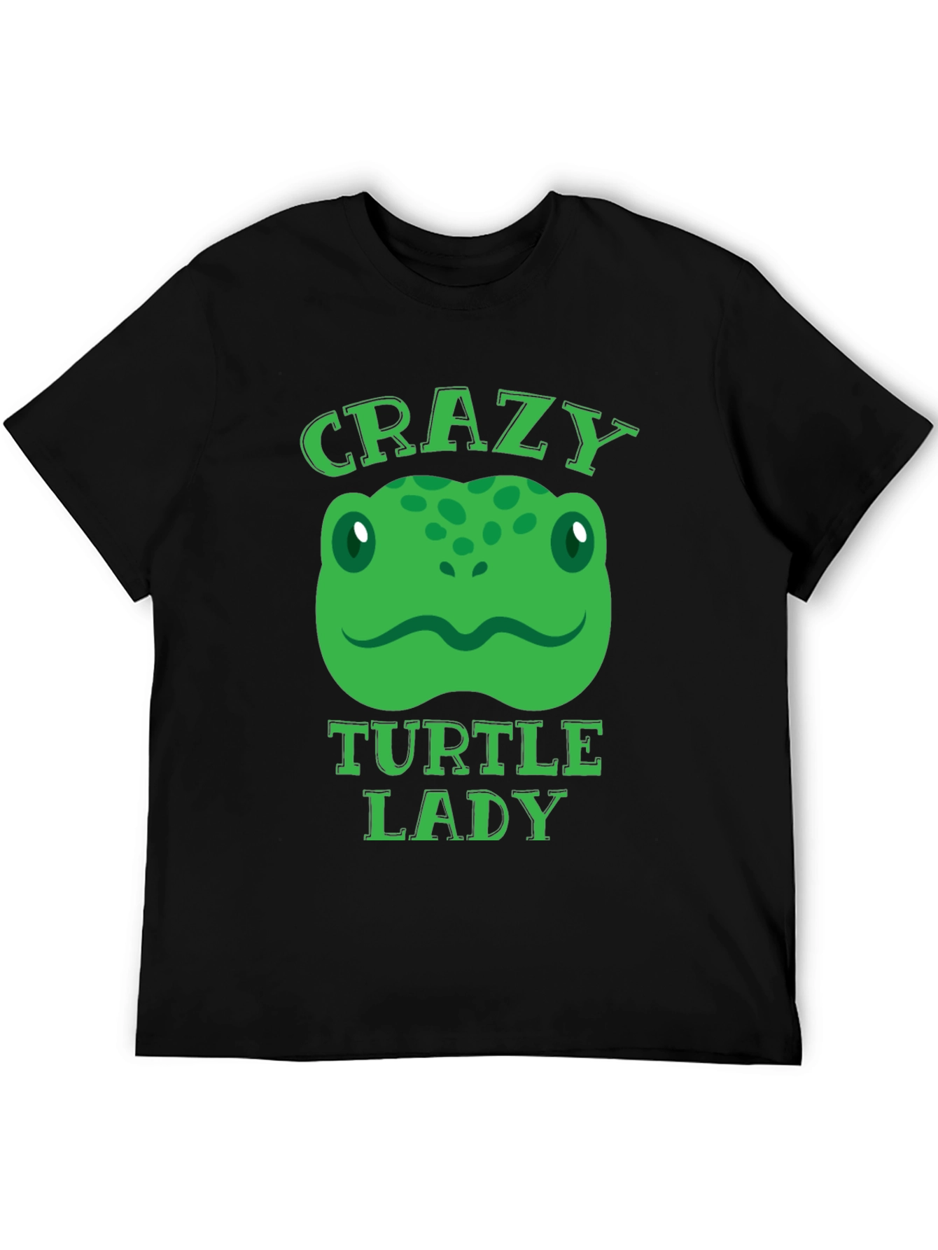 Crazy Turtle Lady T-Shirt - Fun Graphic Tee