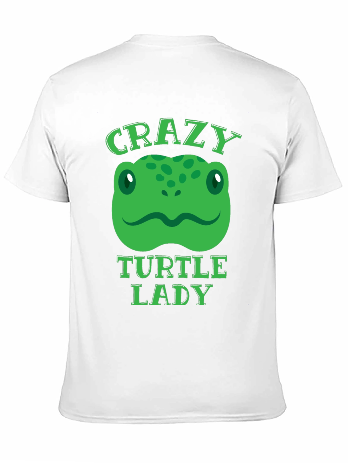 Crazy Turtle Lady T-Shirt - Fun Graphic Tee