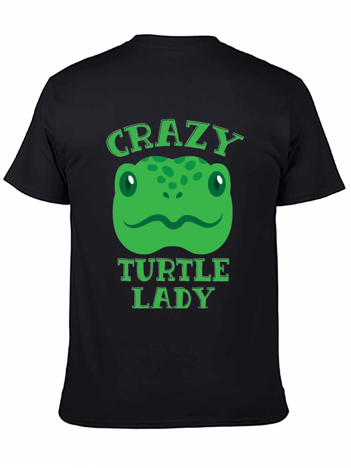 Crazy Turtle Lady T-Shirt - Fun Graphic Tee