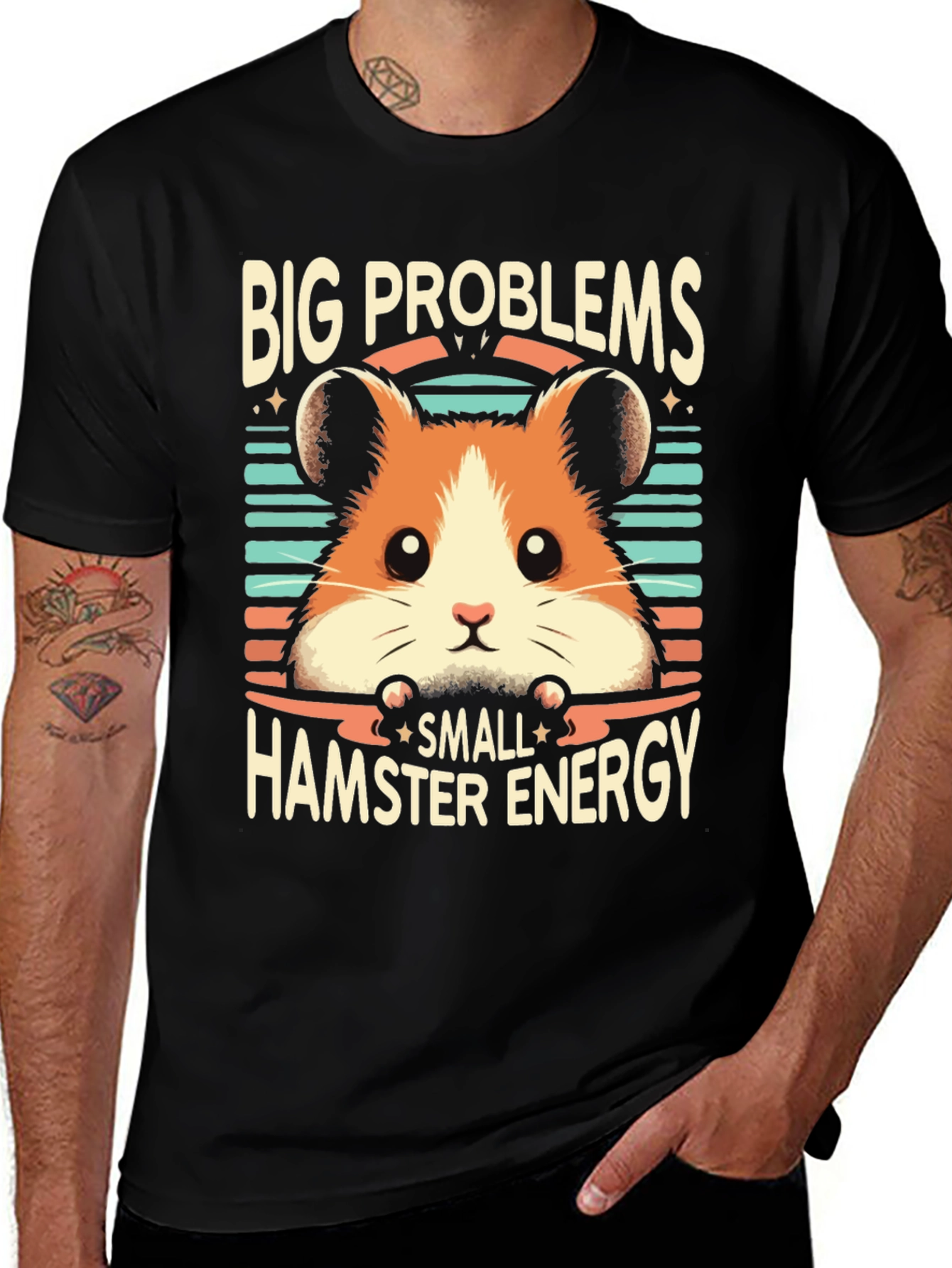 Big Problems Small Hamster Energy T-Shirt
