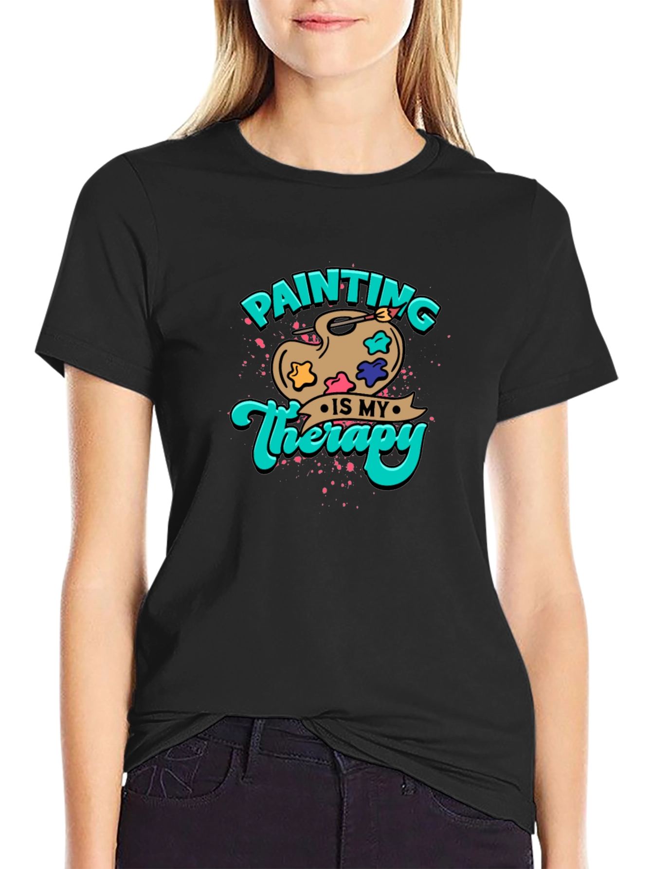 Painting is my Therapy T-Shirt