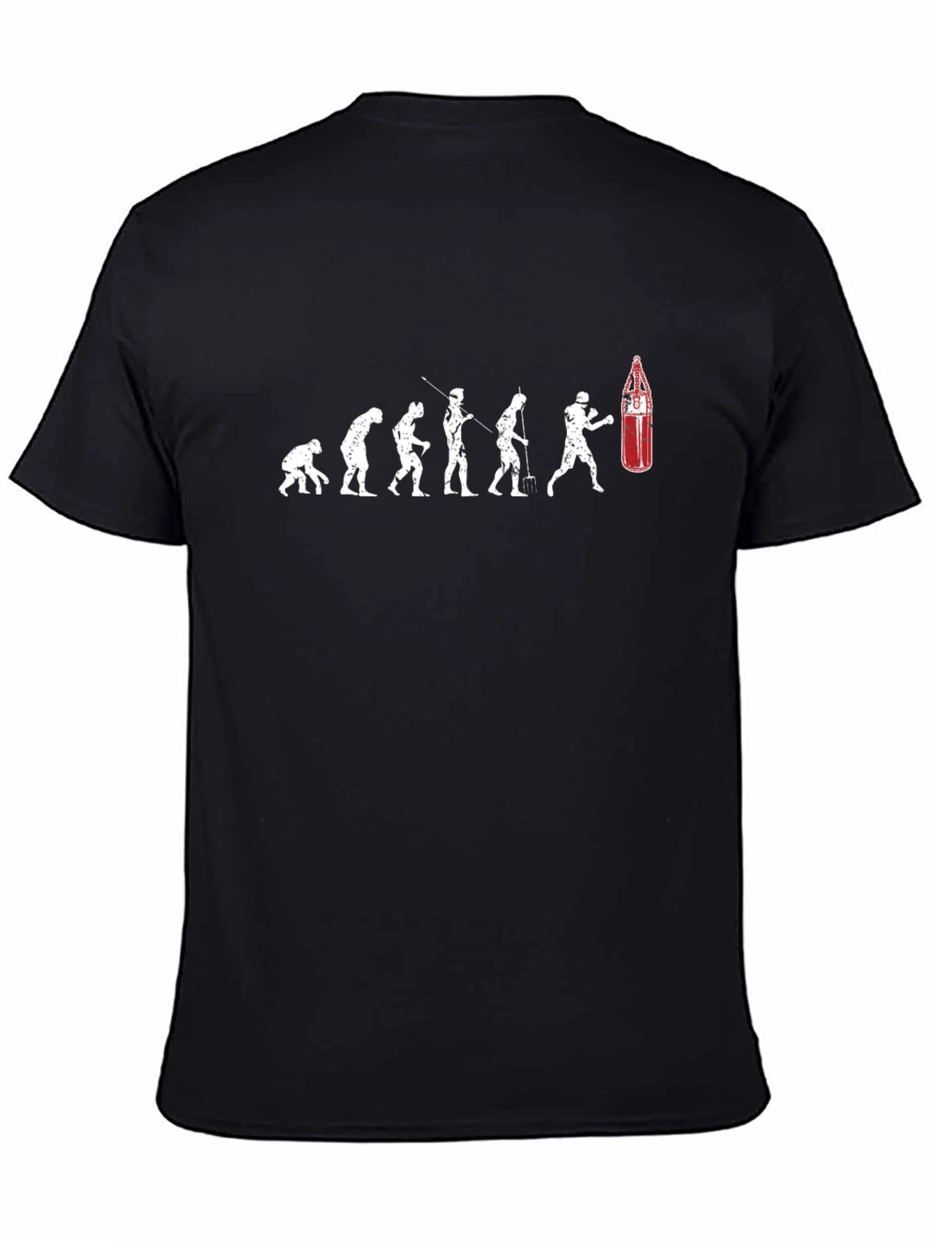 Boxing Evolution T-Shirt - Punching Bag Humor Tee
