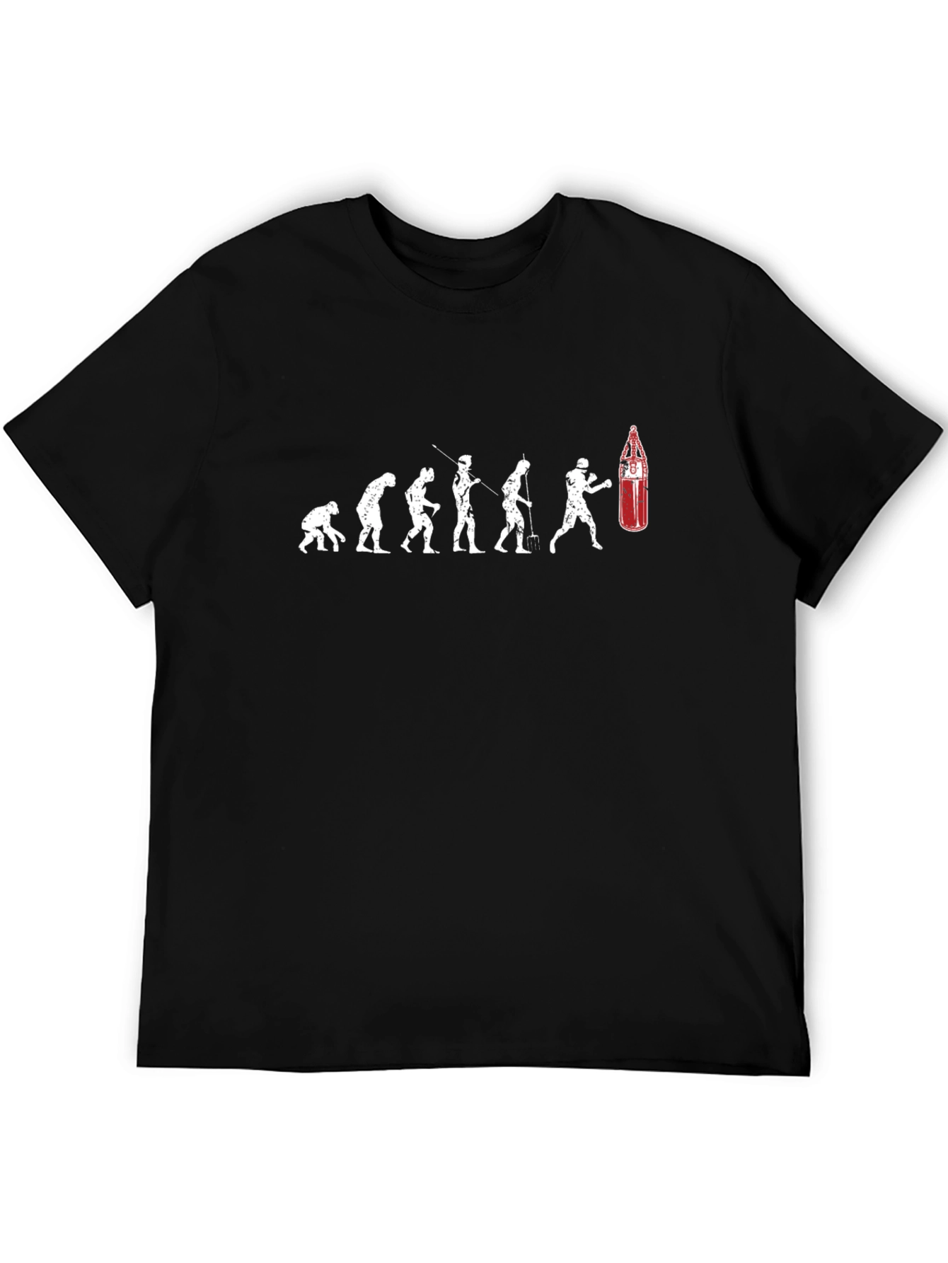 Boxing Evolution T-Shirt - Punching Bag Humor Tee