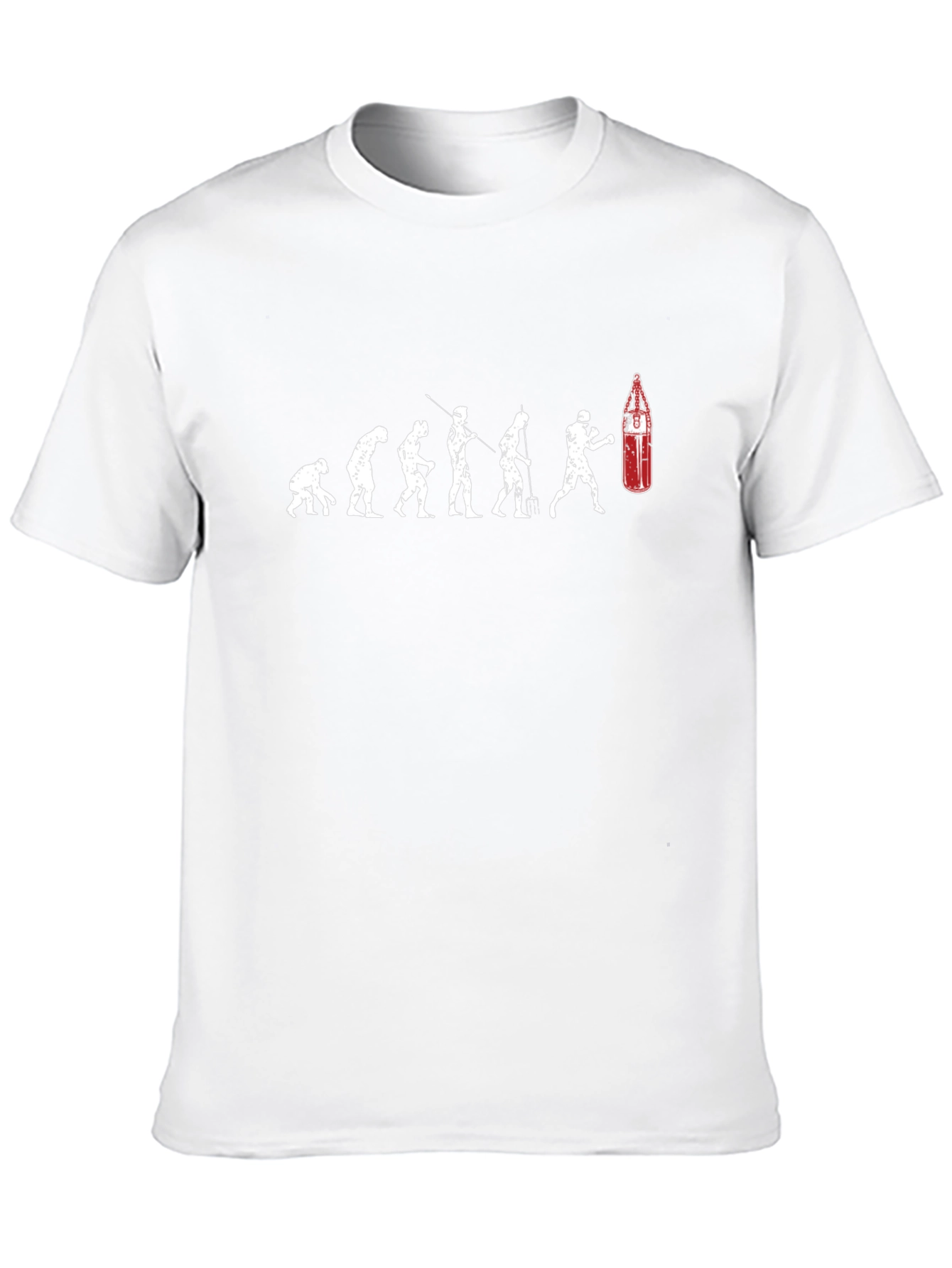 Boxing Evolution T-Shirt - Punching Bag Humor Tee