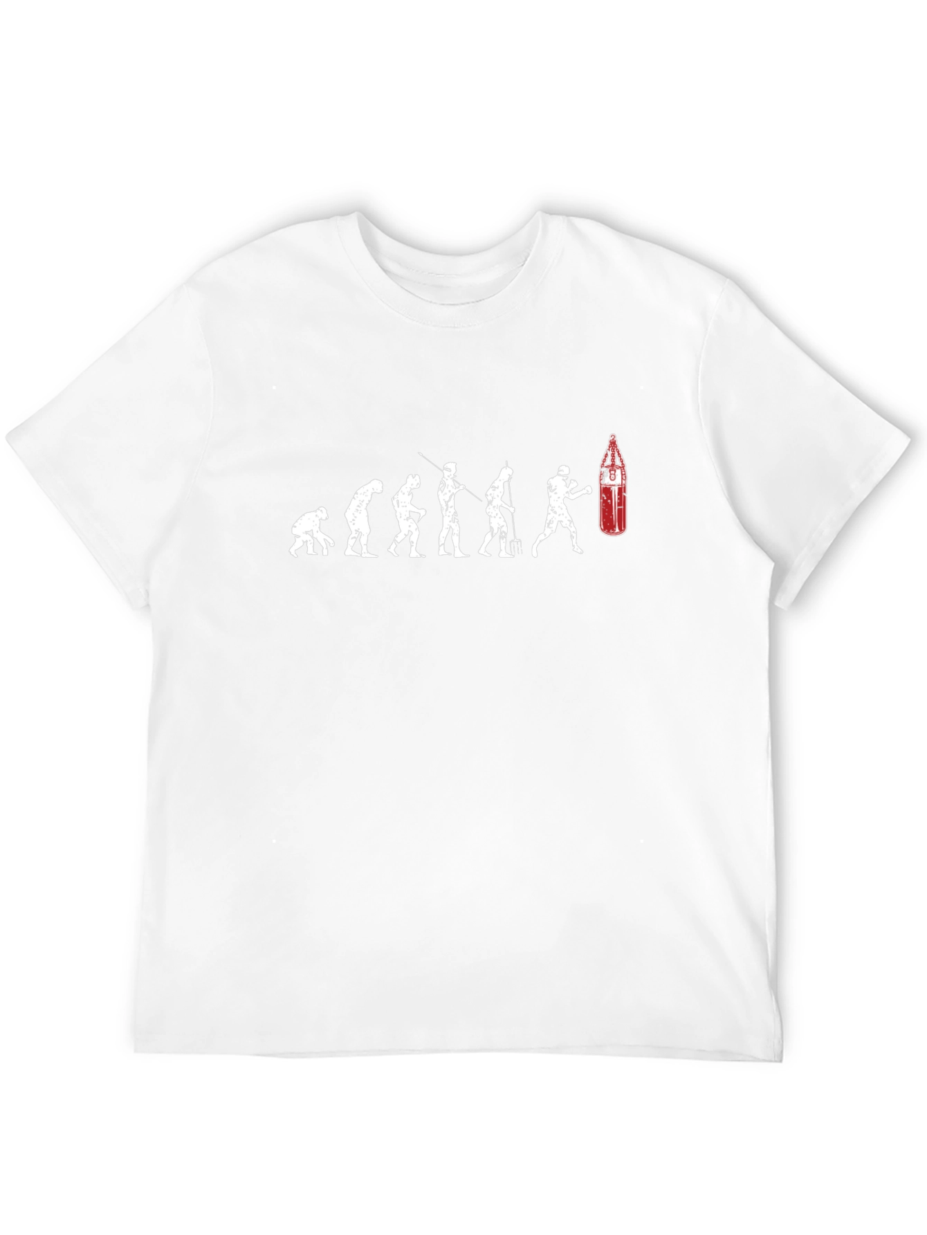 Boxing Evolution T-Shirt - Punching Bag Humor Tee