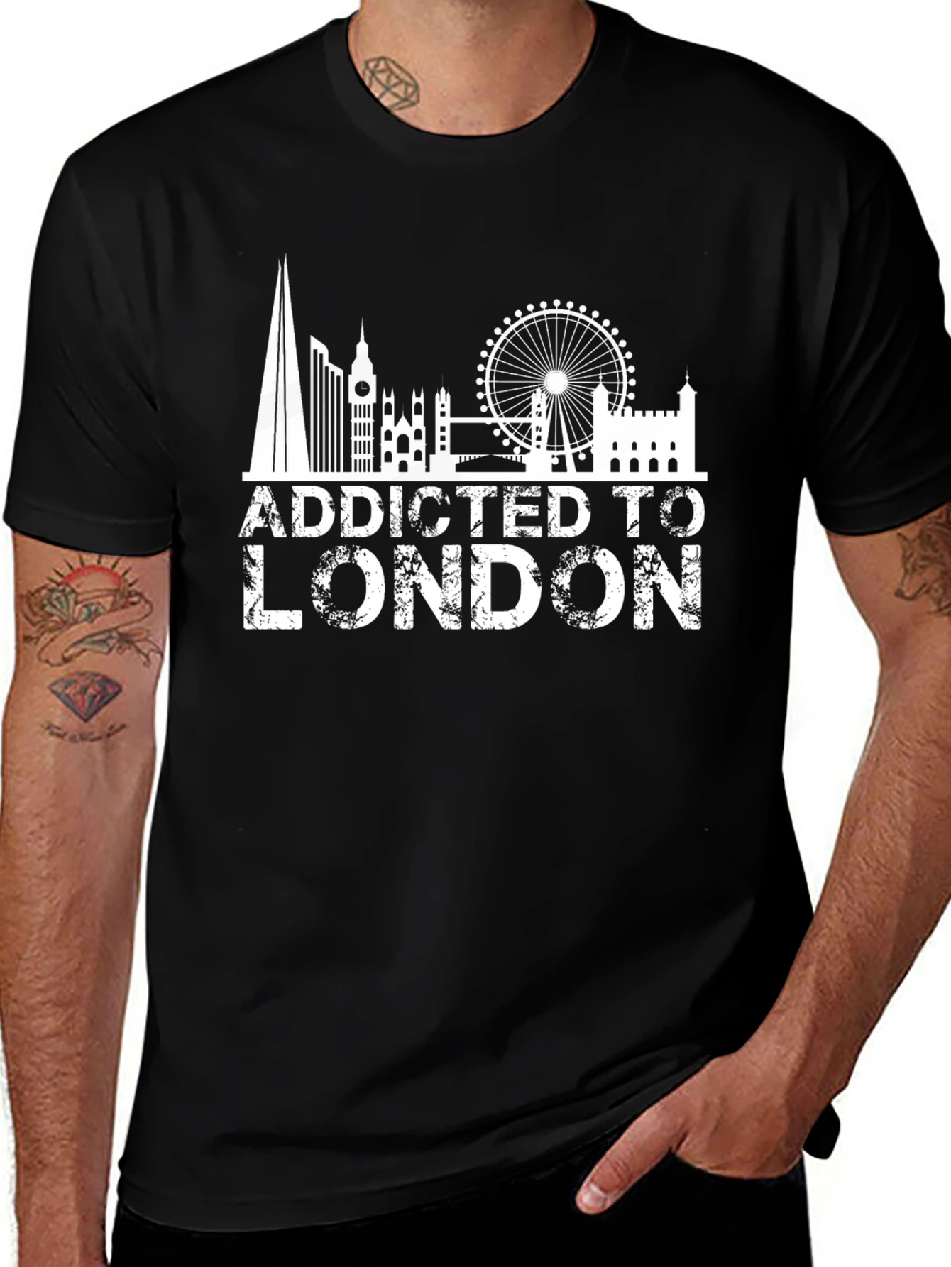 Addicted to London Graphic Tee