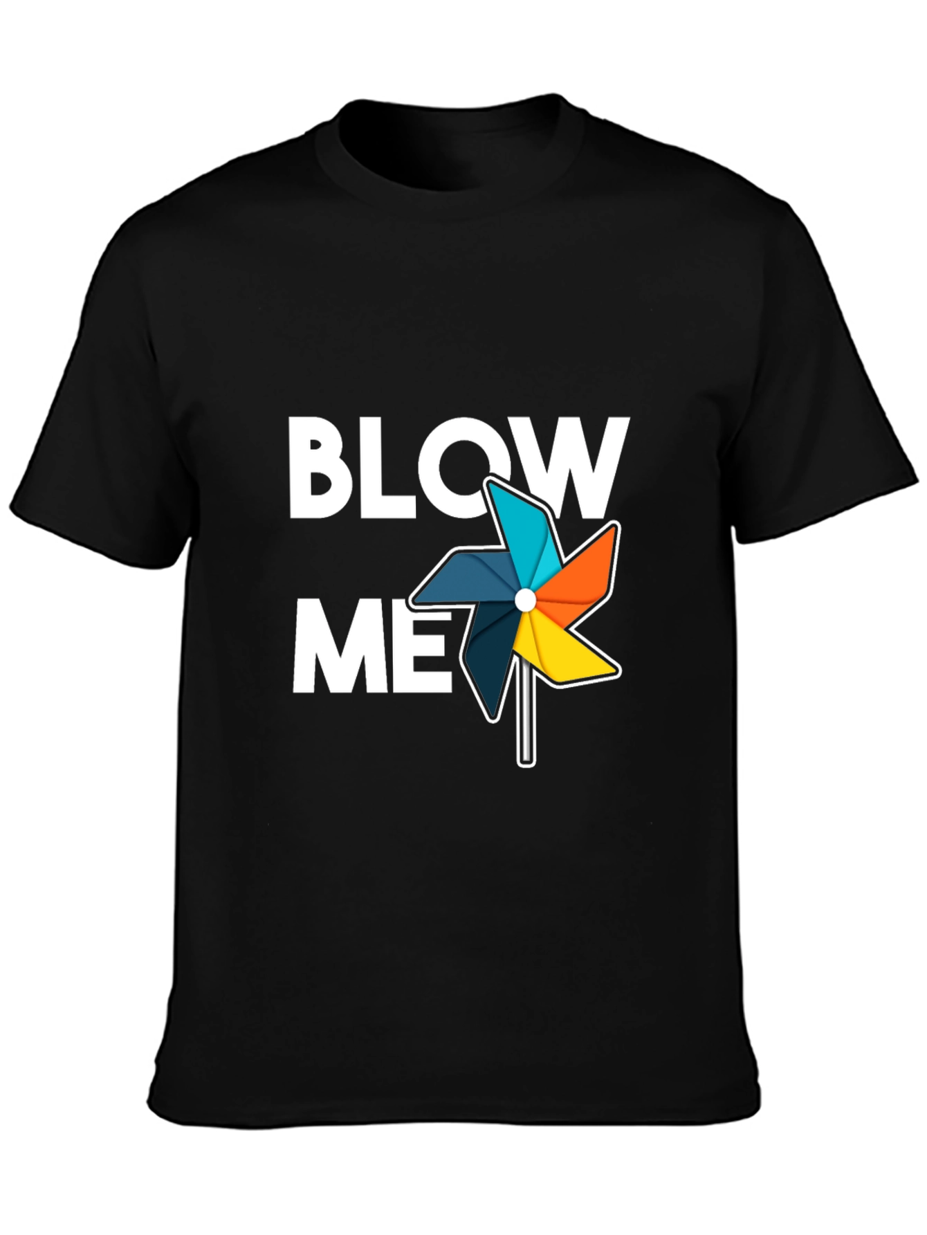 Blow Me Pinwheel Graphic Tee - Unisex