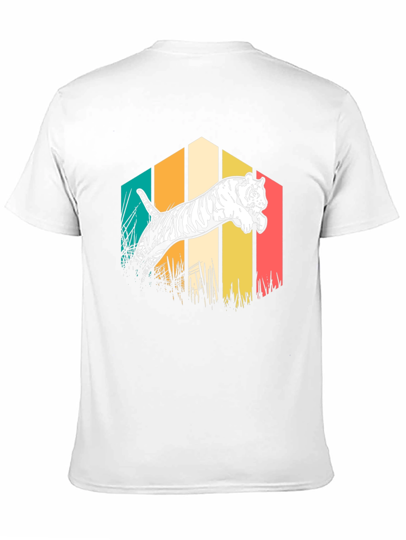 Tiger Graphic Tee - Retro Style T-Shirt