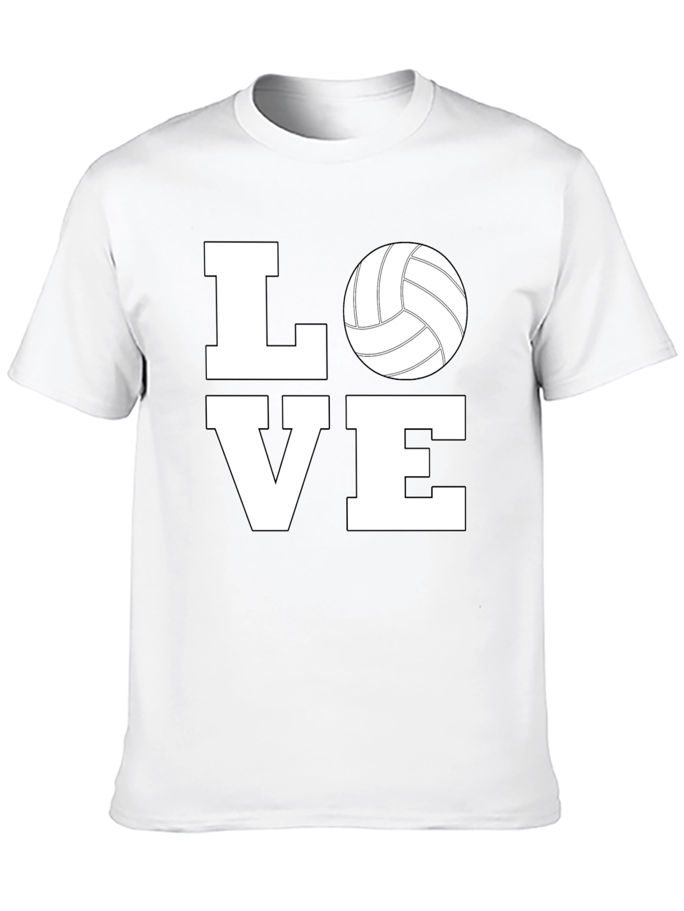 Love Volleyball T-Shirt - Stylish Sports Apparel