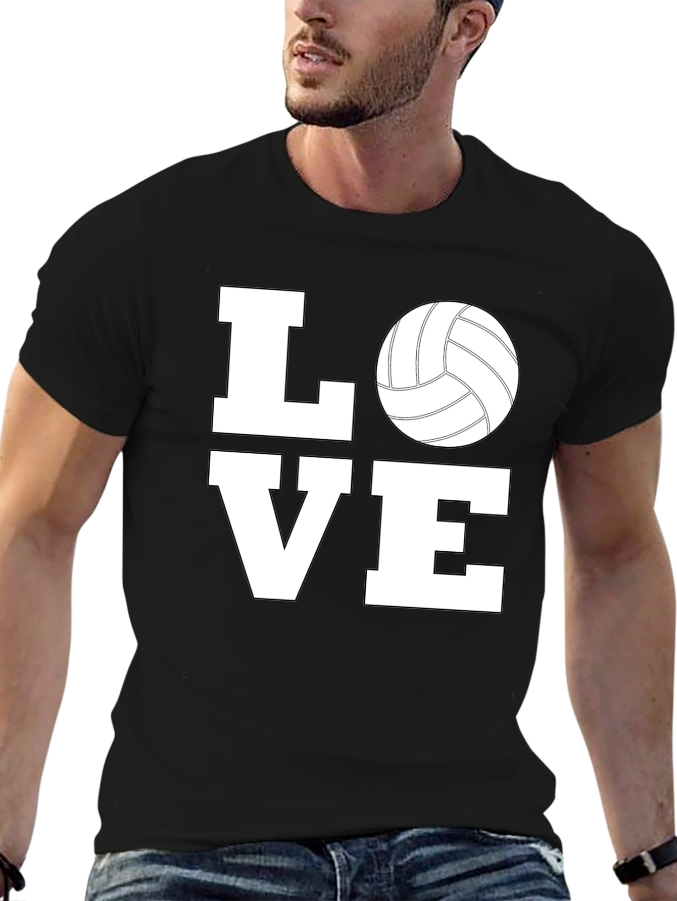 Love Volleyball T-Shirt - Stylish Sports Apparel