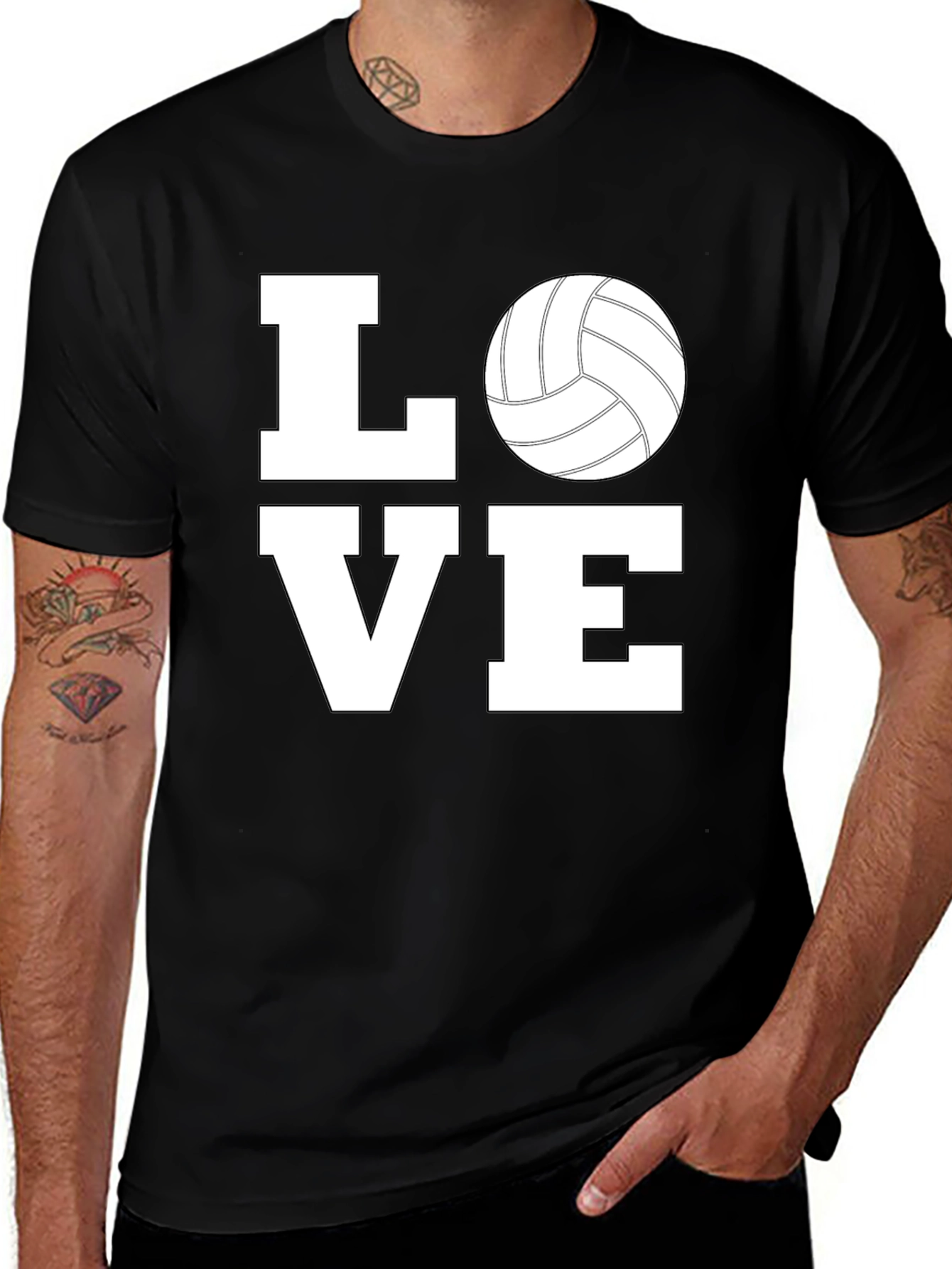 Love Volleyball T-Shirt - Stylish Sports Apparel
