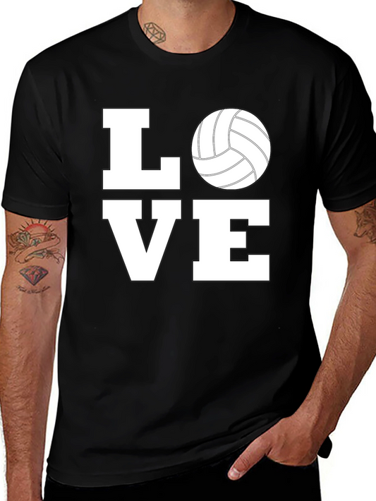 Love Volleyball T-Shirt - Stylish Sports Apparel