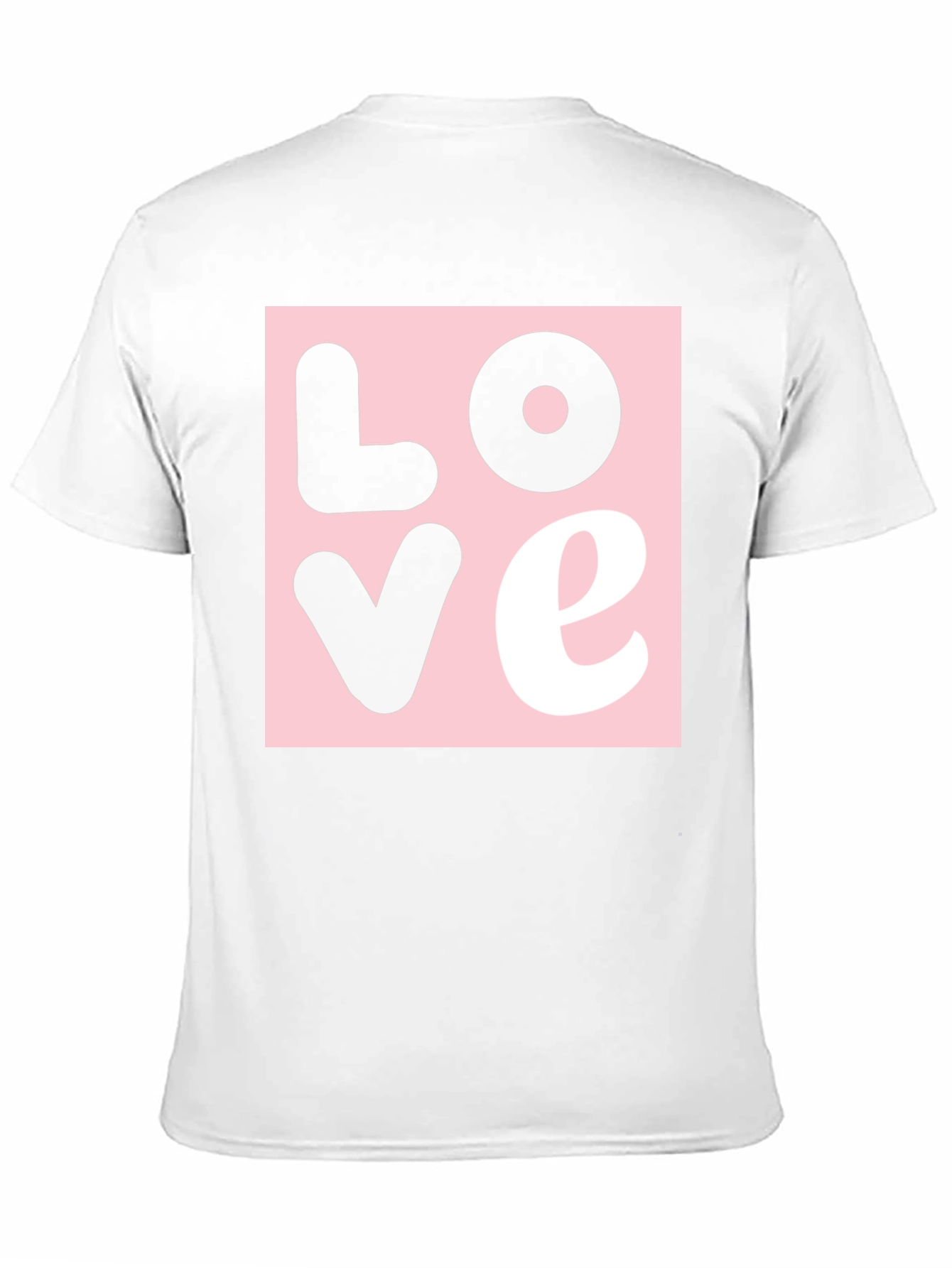 Love Graphic Print Black Cotton T-Shirt