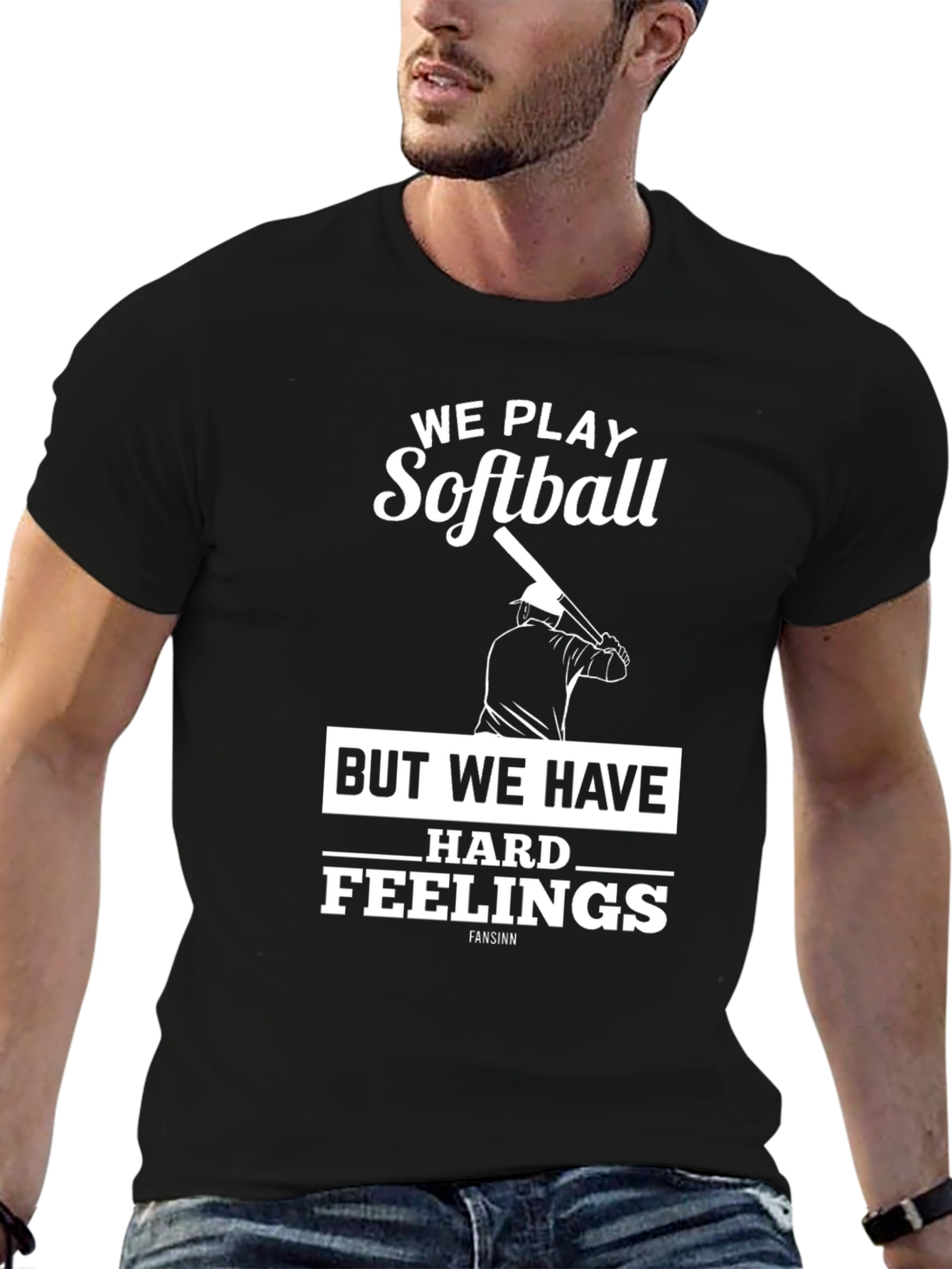 Softball Hard Feelings Graphic T-Shirt