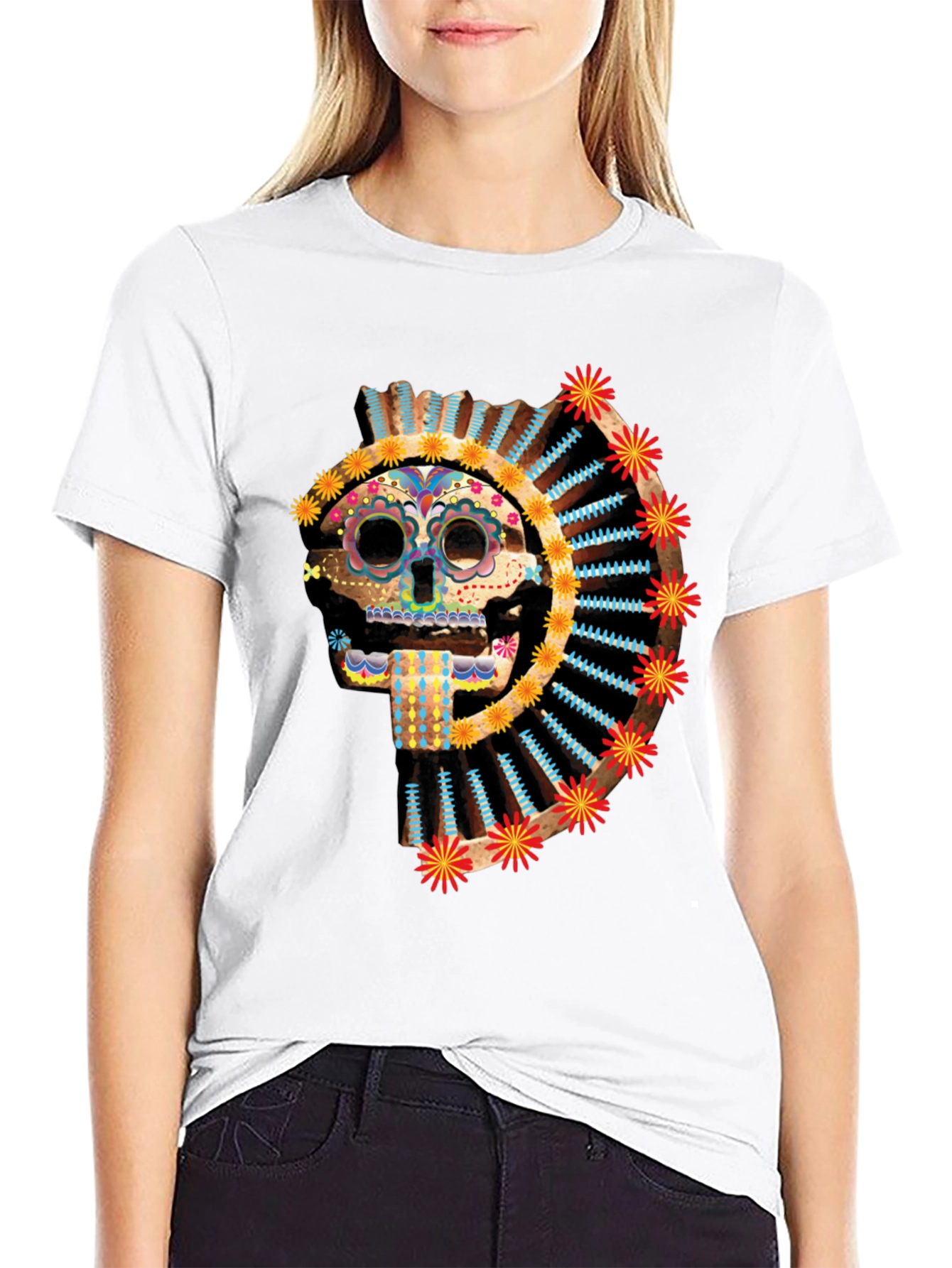 Day of the Dead Skull T-Shirt
