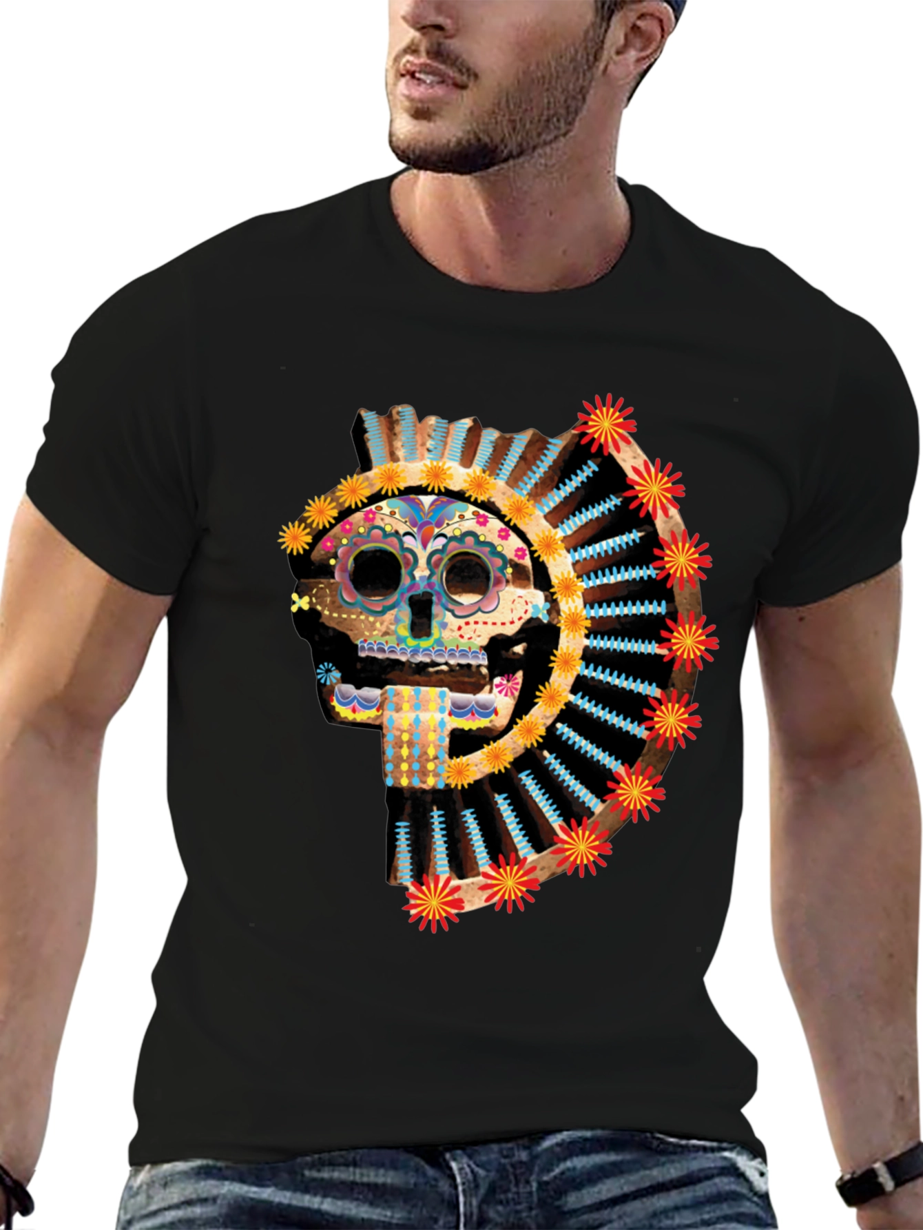 Day of the Dead Skull T-Shirt