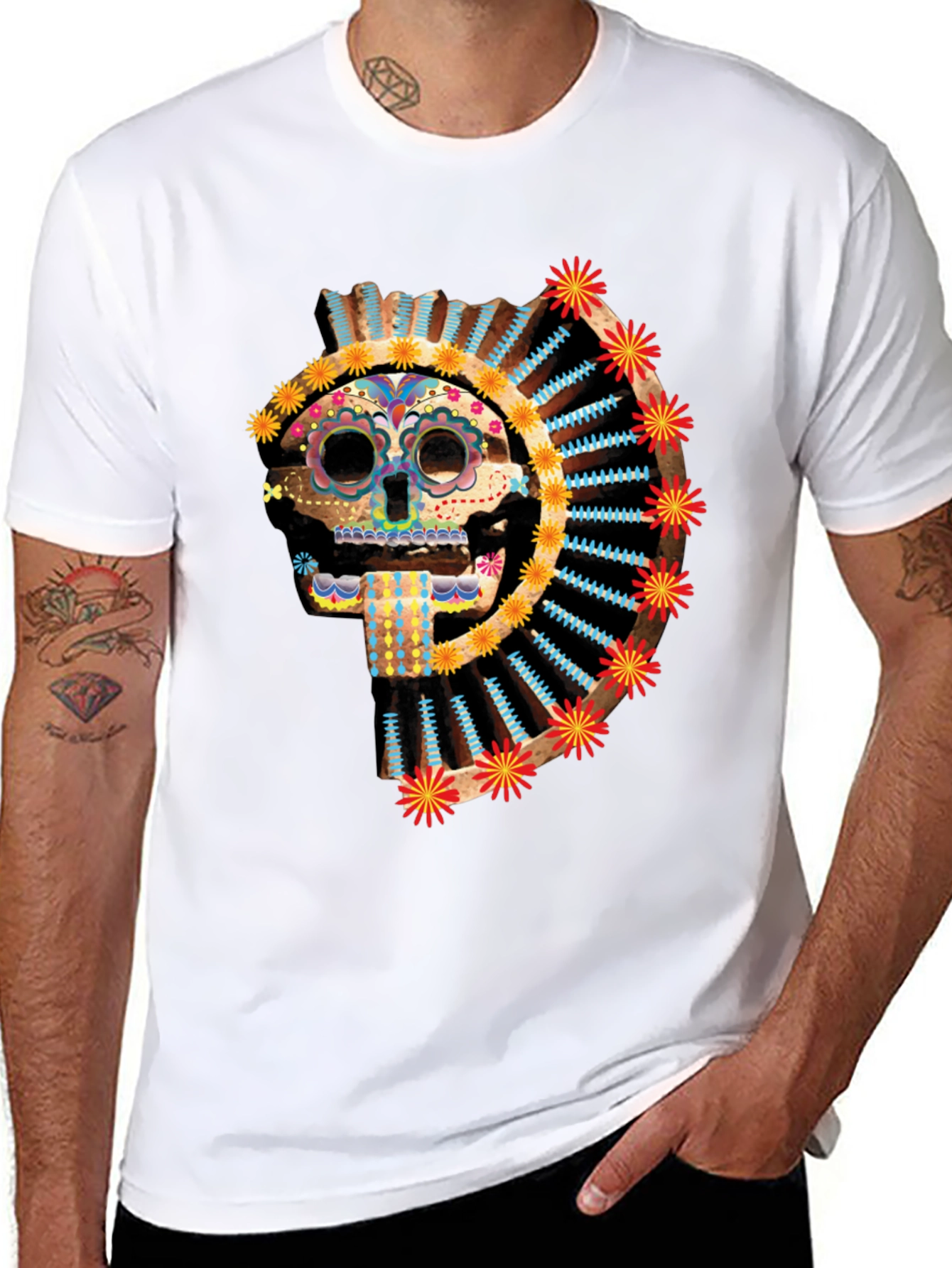 Day of the Dead Skull T-Shirt