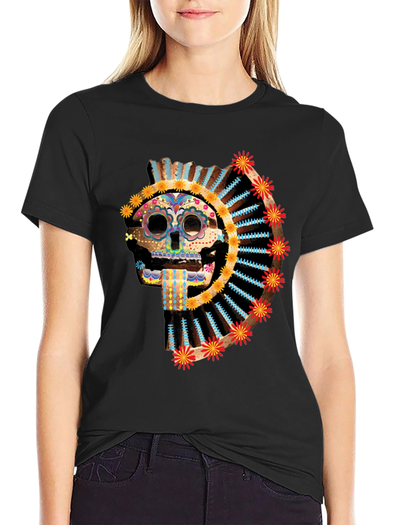 Day of the Dead Skull T-Shirt