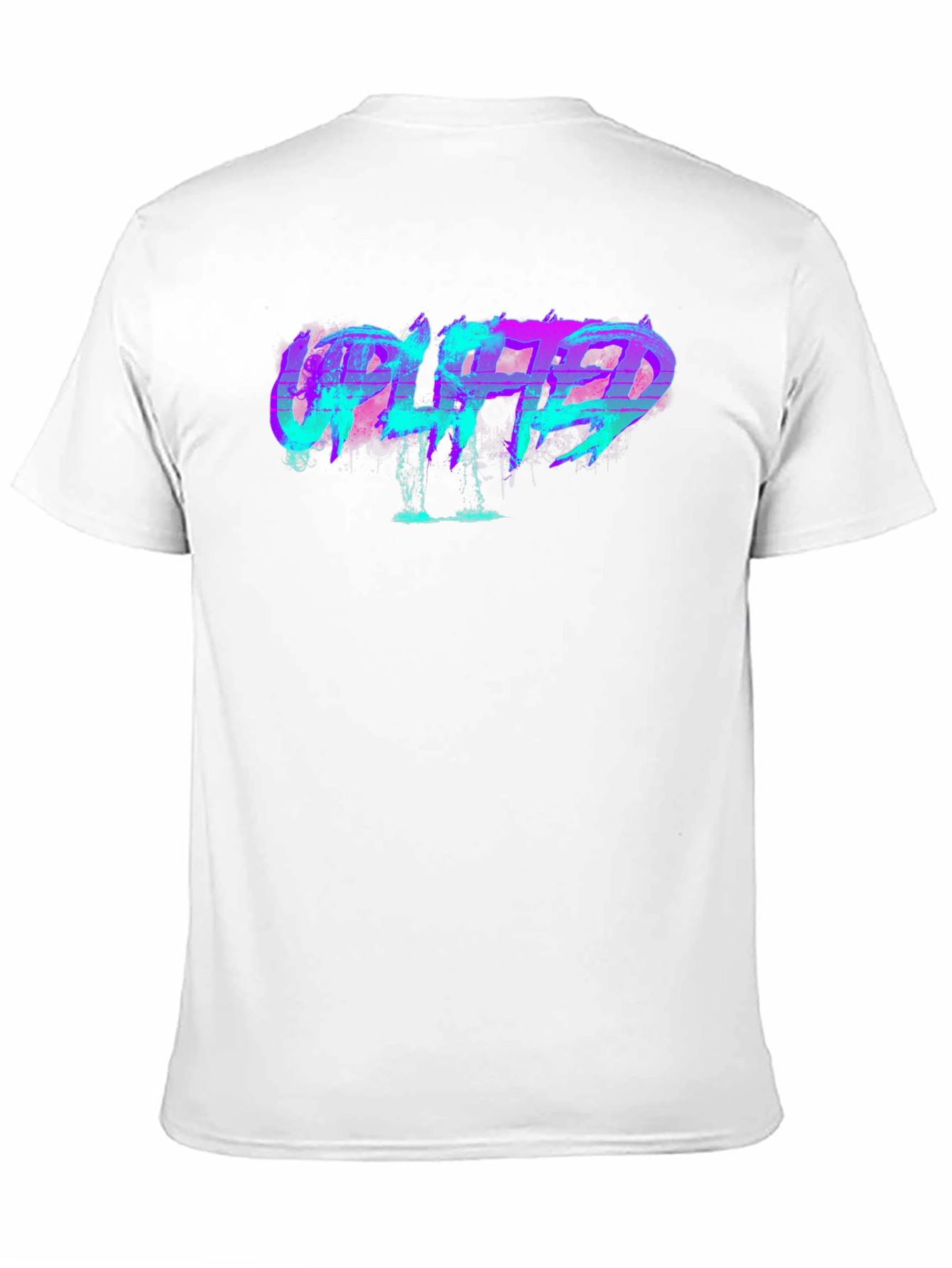 Uplifted Graphic Print Crewneck T-Shirt