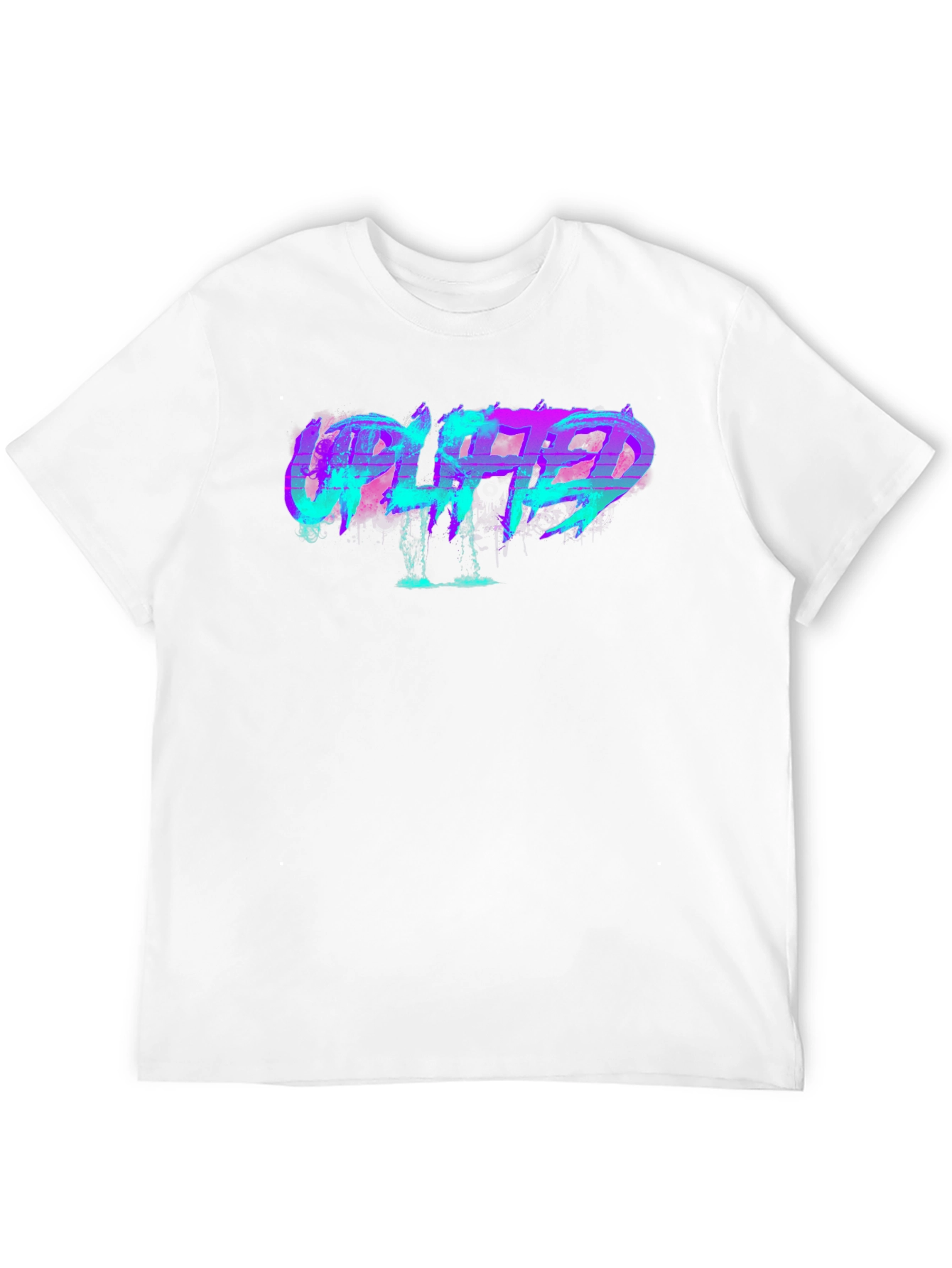Uplifted Graphic Print Crewneck T-Shirt