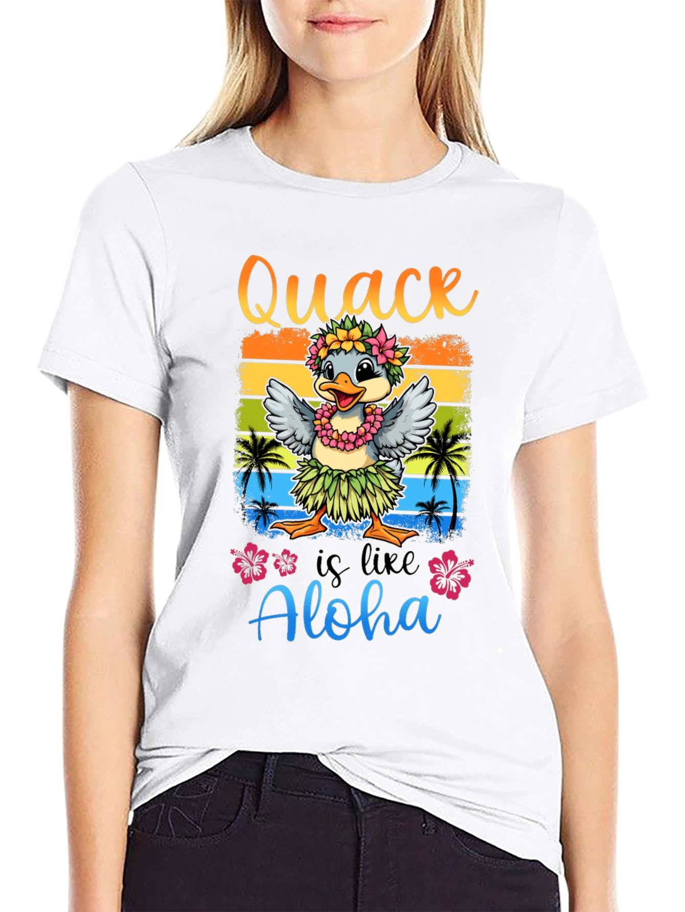 Quack is like Aloha Graphic T-Shirt