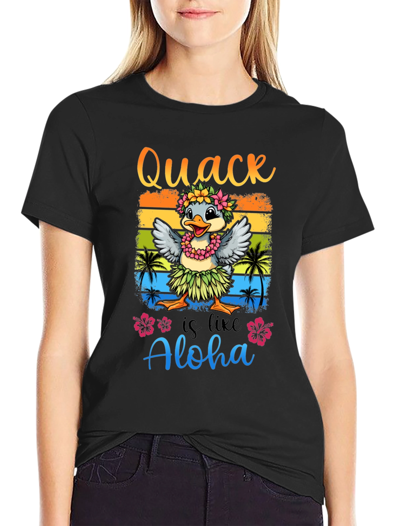 Quack is like Aloha Graphic T-Shirt