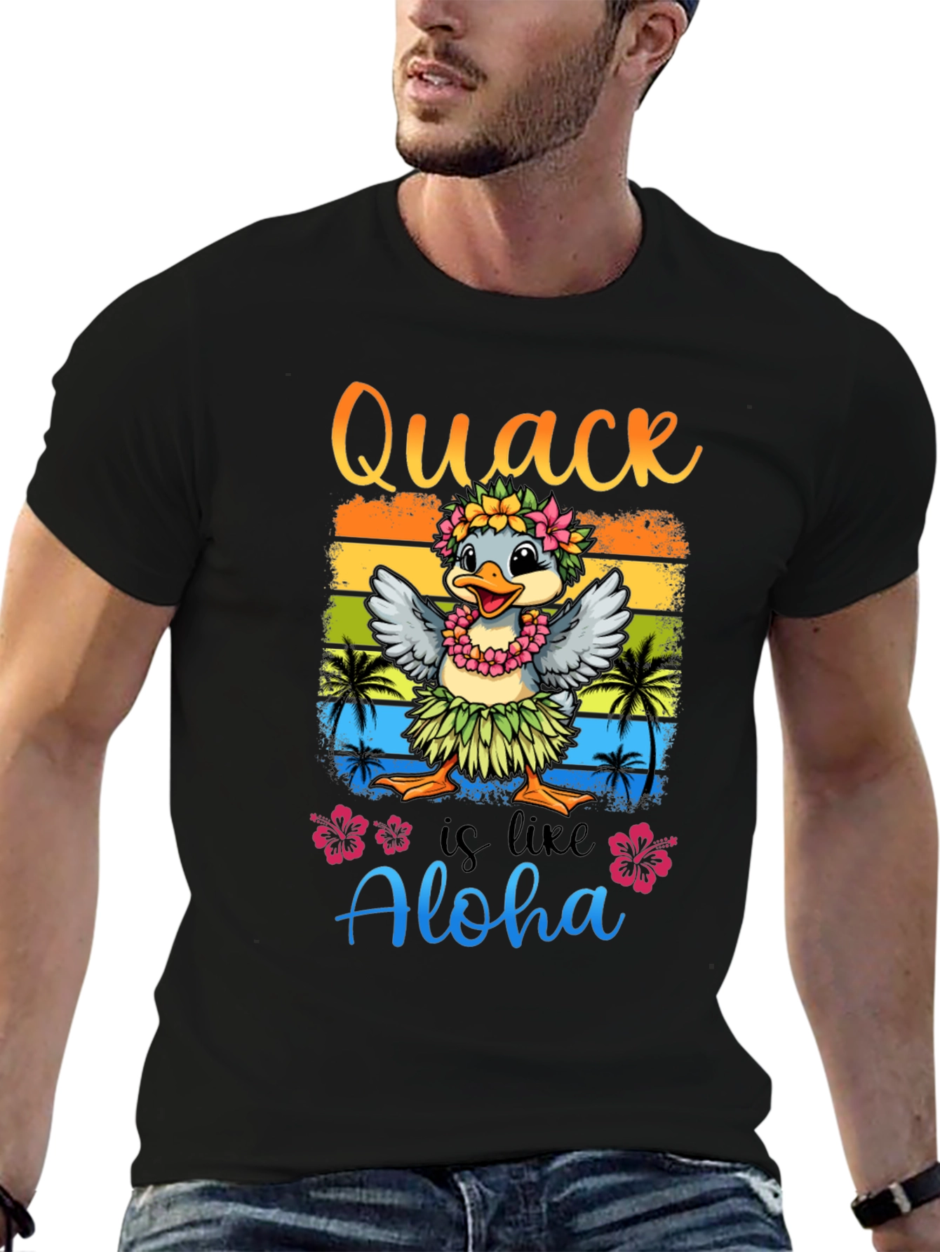 Quack is like Aloha Graphic T-Shirt