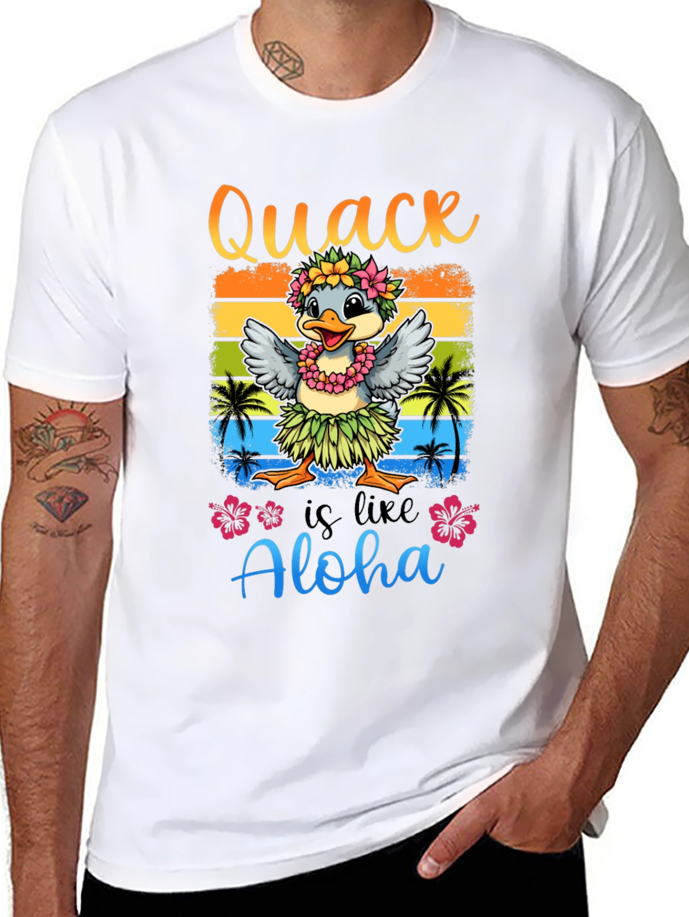 Quack is like Aloha Graphic T-Shirt
