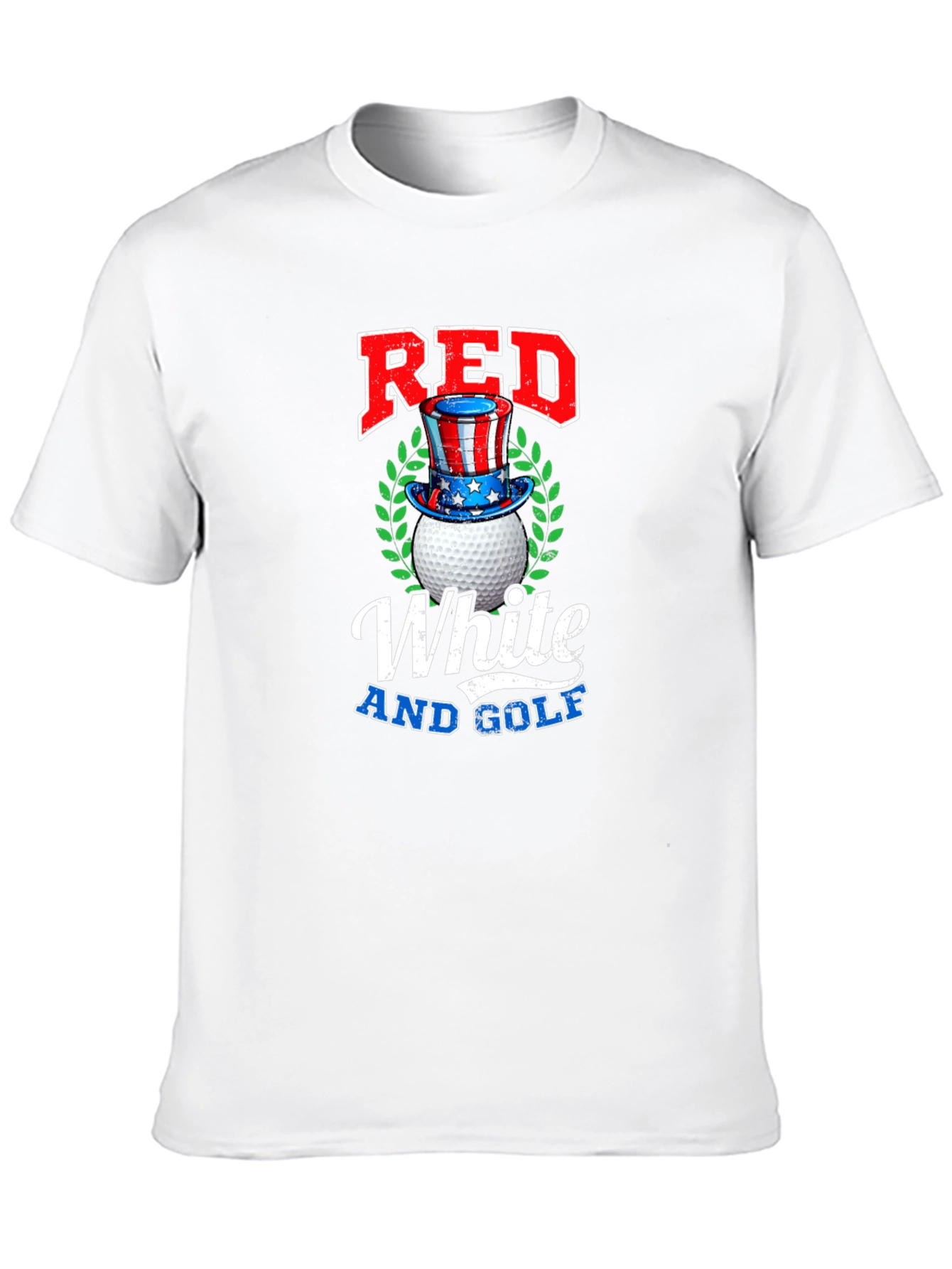 Red White and Golf T-Shirt