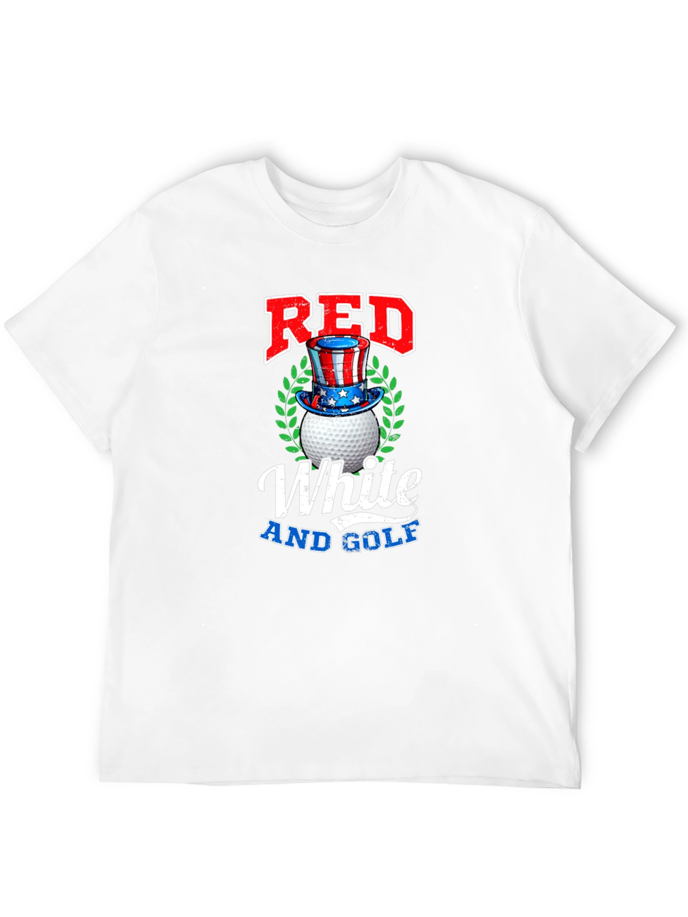 Red White and Golf T-Shirt