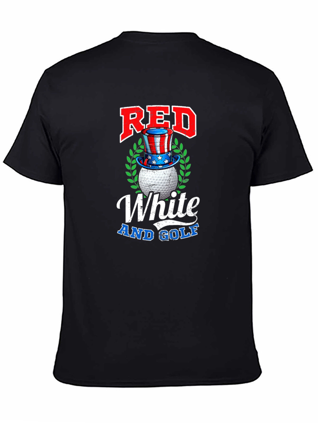 Red White and Golf T-Shirt
