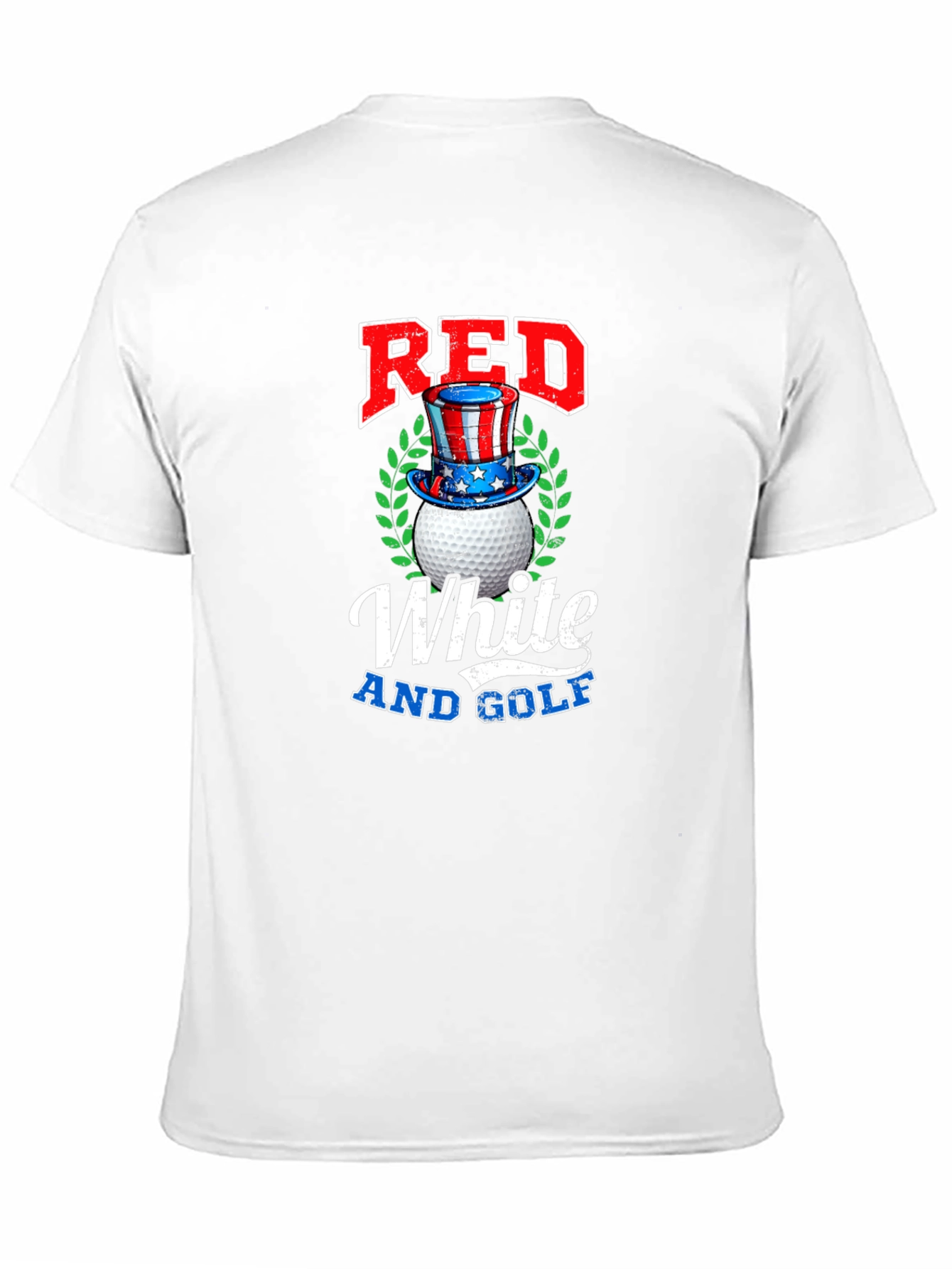 Red White and Golf T-Shirt