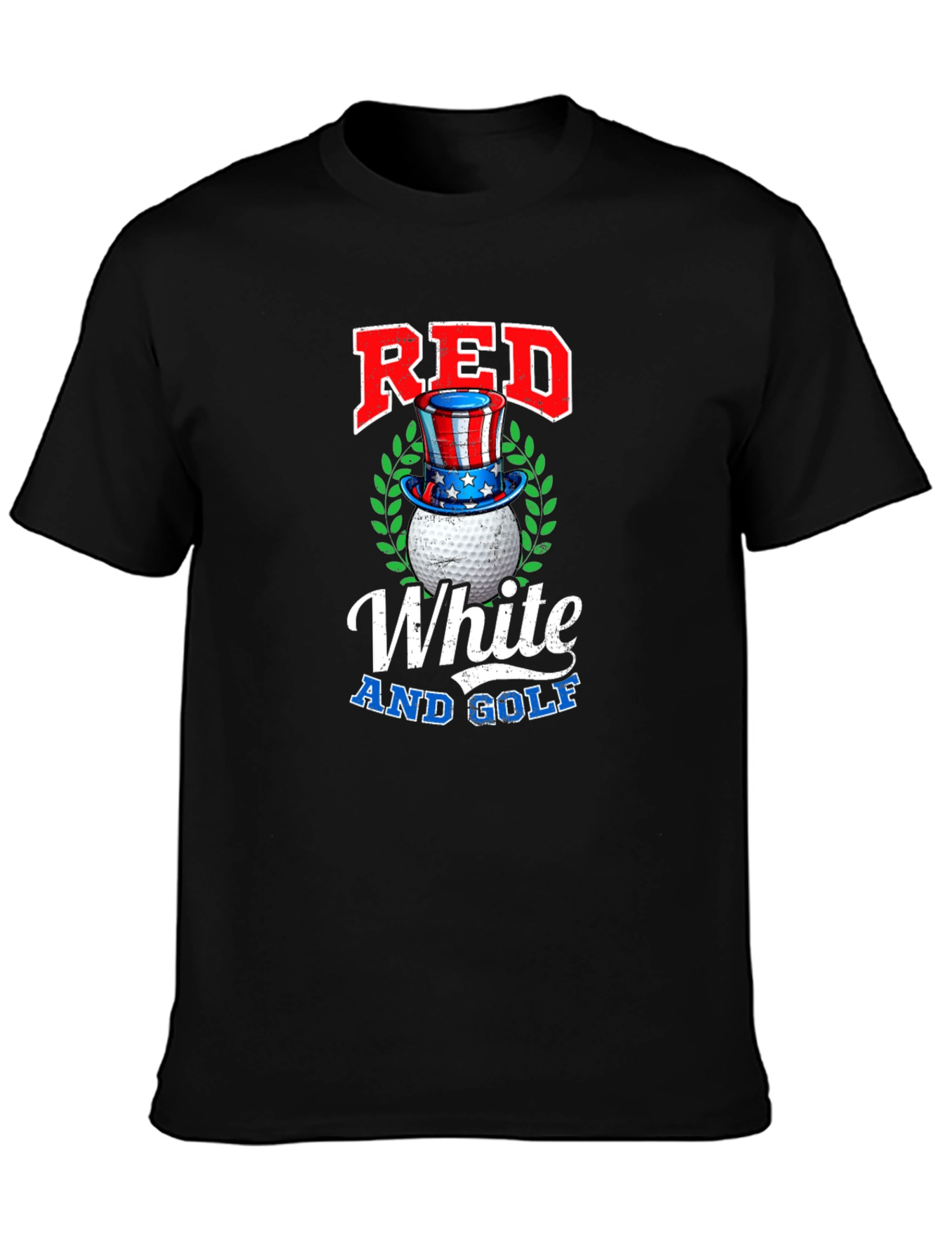 Red White and Golf T-Shirt