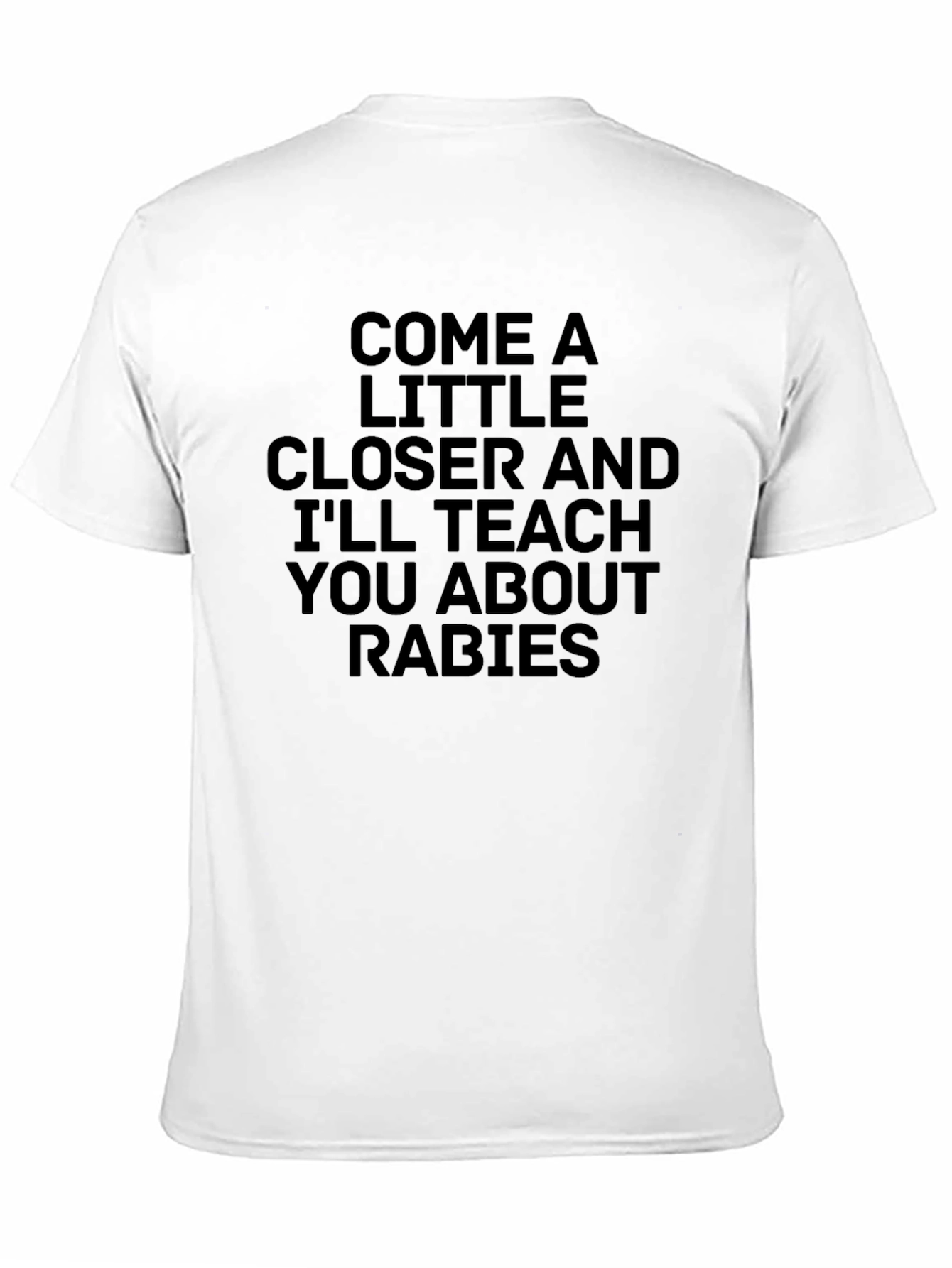 Rabies Warning Graphic Tee