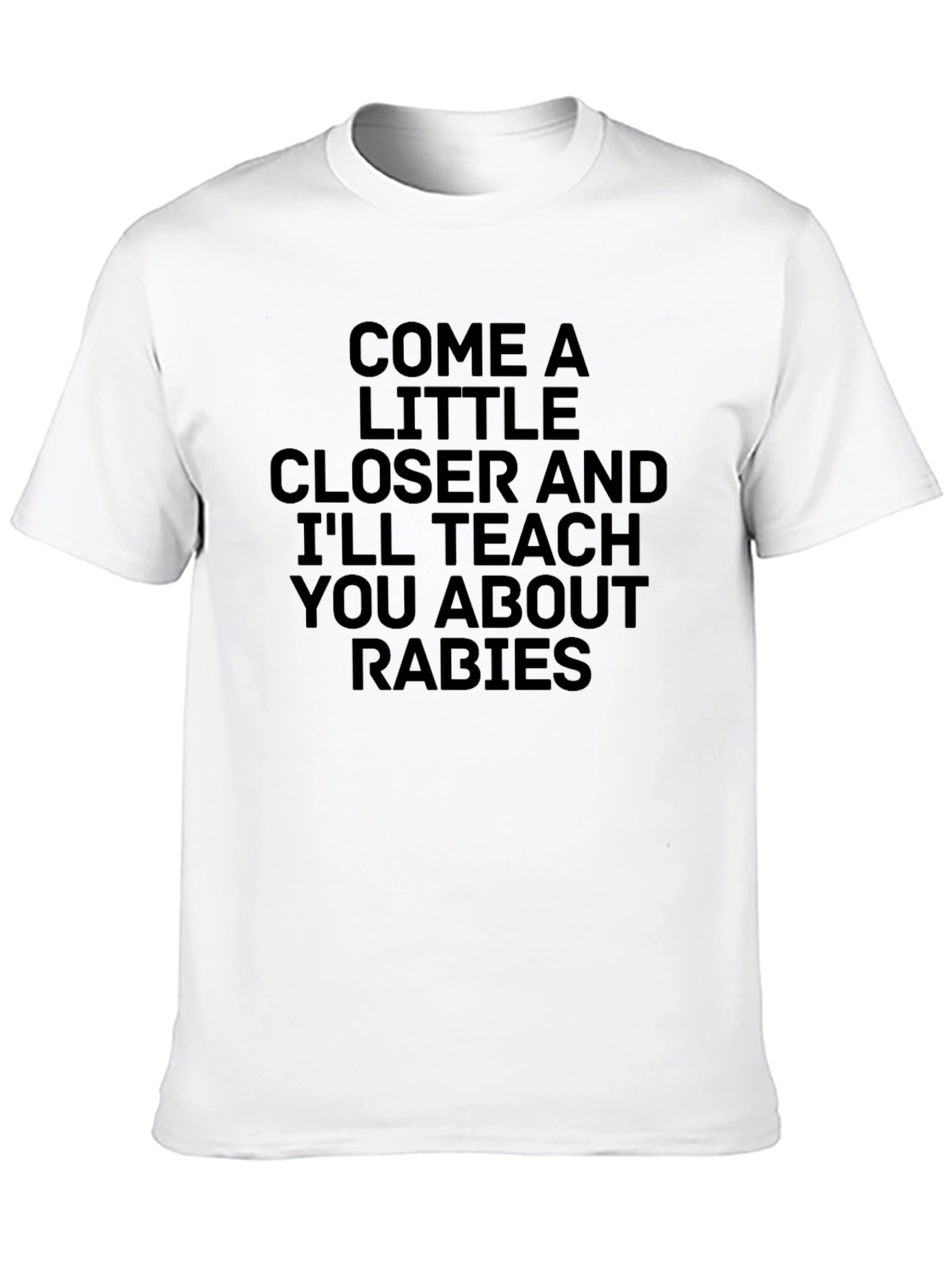 Rabies Warning Graphic Tee